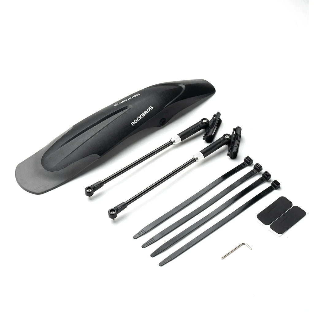 Fahrrad Schutzbleche Set Vorne/Hinten Verstellbare Flexible 26-29 zoll