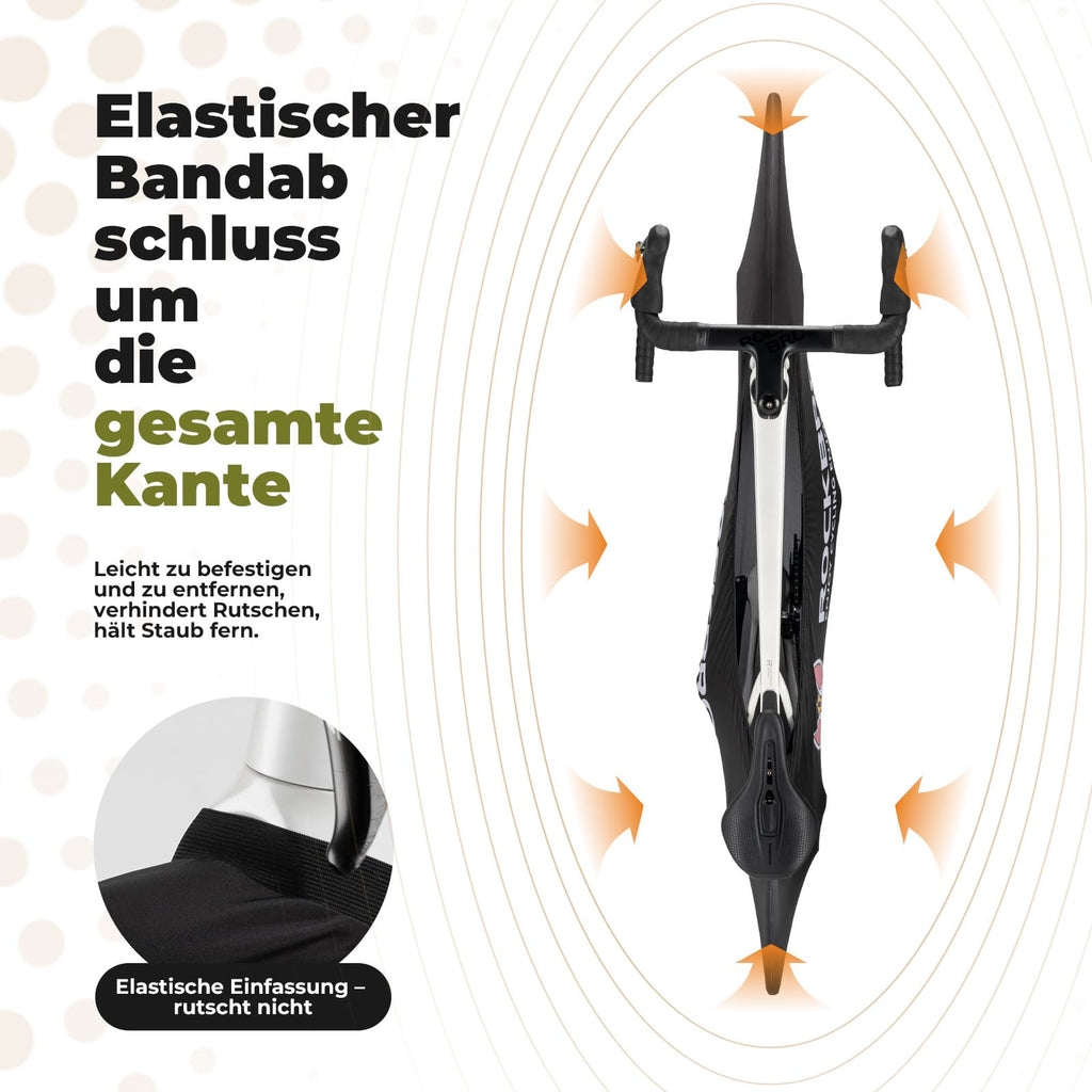 Fahrradabdeckung Elastisch 26–29 Zoll Indoor Fahrradgarage Staubdicht Waschbar Fahrradüberzug