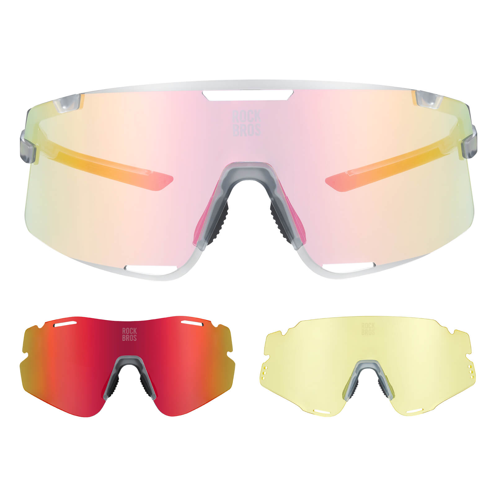 Fahrradbrille Drei-Gläser Konfigurationssystem - BOUNDLESS Serie