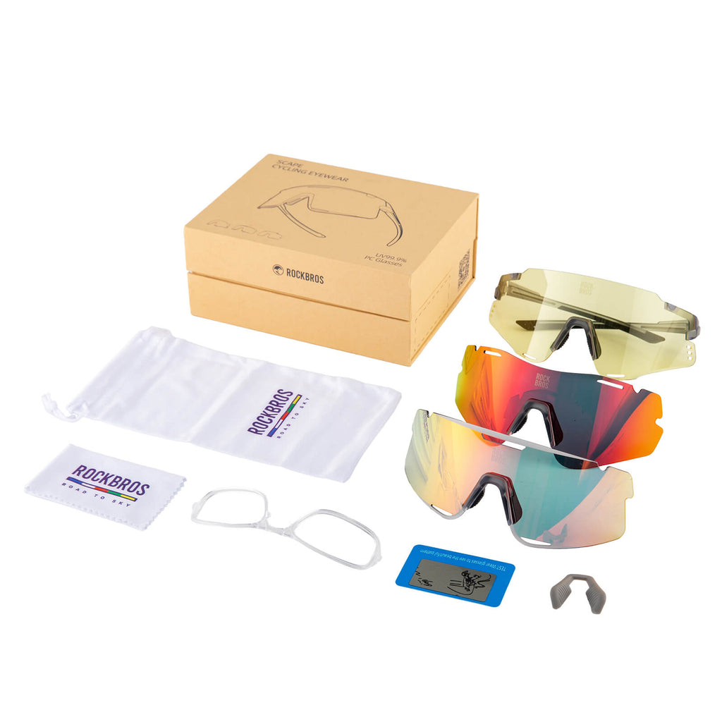 Fahrradbrille Drei-Gläser Konfigurationssystem - BOUNDLESS Serie