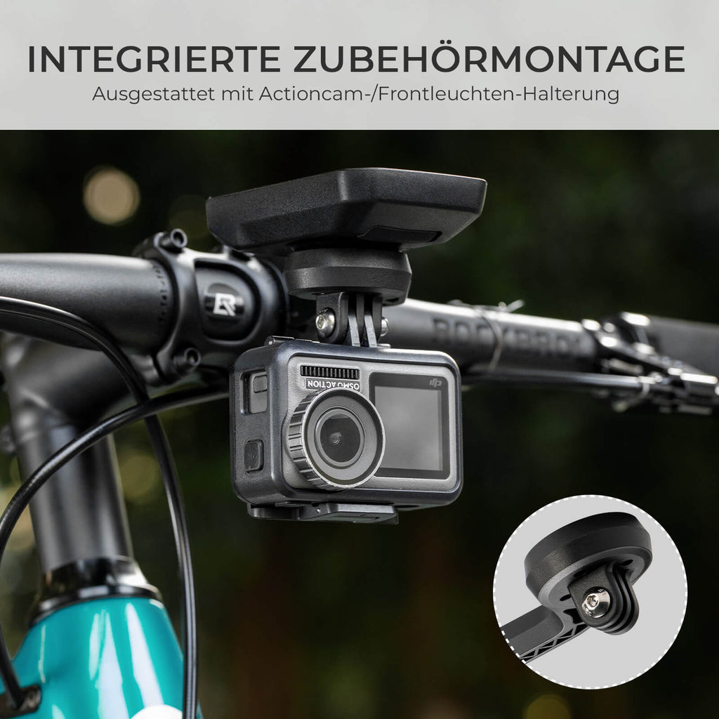 Fahrradcomputer Halterung Kompatibel für Fahrradlenker 31.8mm Kompatibel für Garmin, Wahoo, Bryton