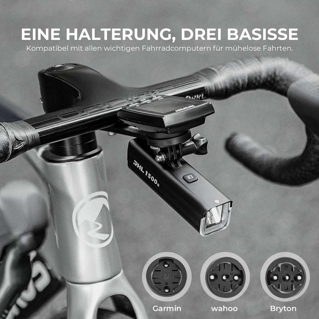 Fahrradcomputer Halterung Kompatibel mit Garmin/Wahoo/Bryton/GPS