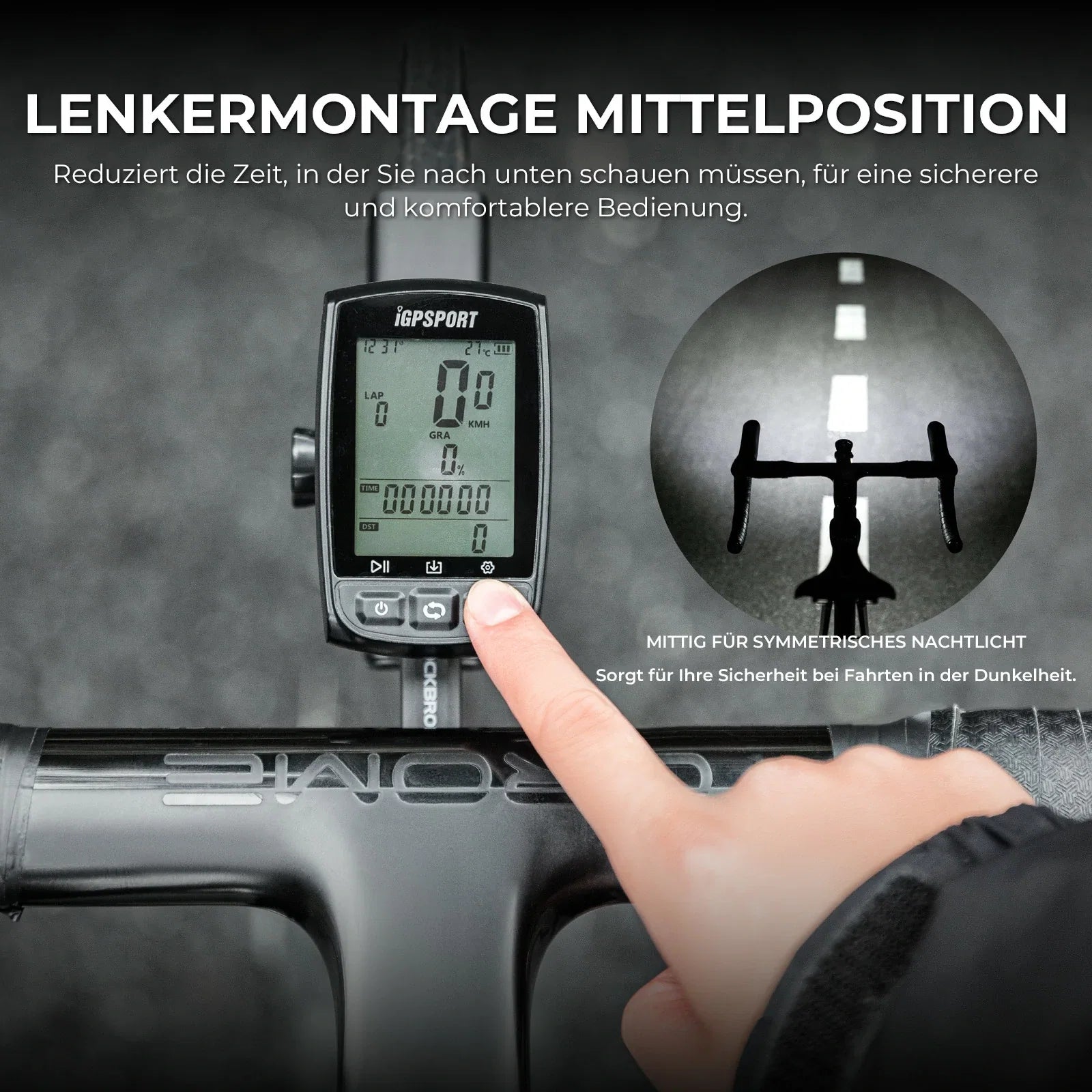 Fahrradcomputer Halterung Kompatibel mit Garmin/Wahoo/Bryton/GPS