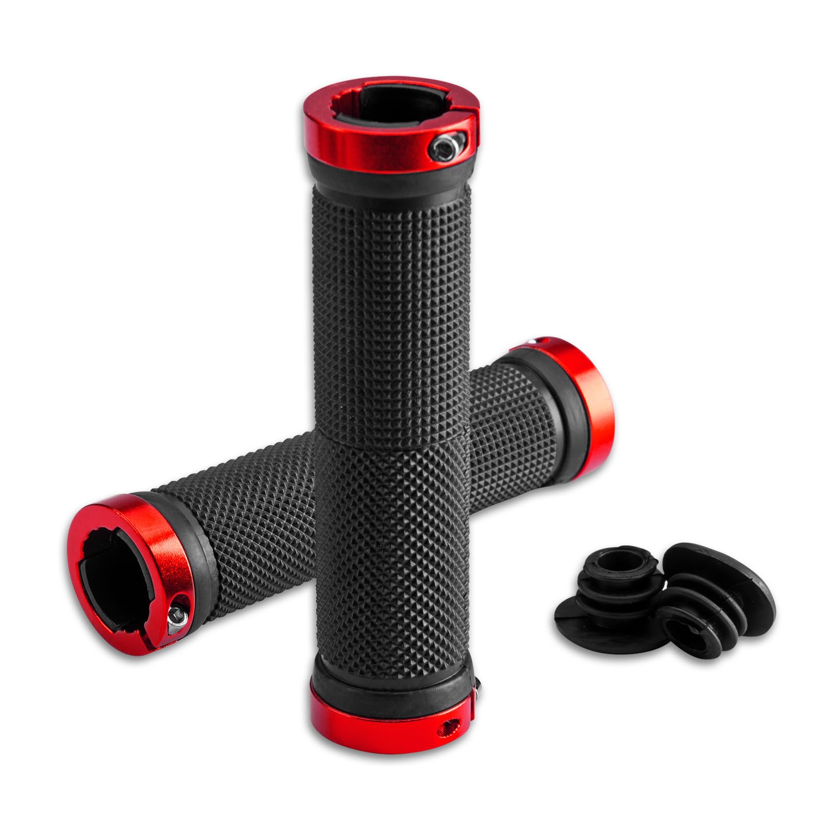 Fahrradgriffe 22mm mit Aluminium Lock-On System