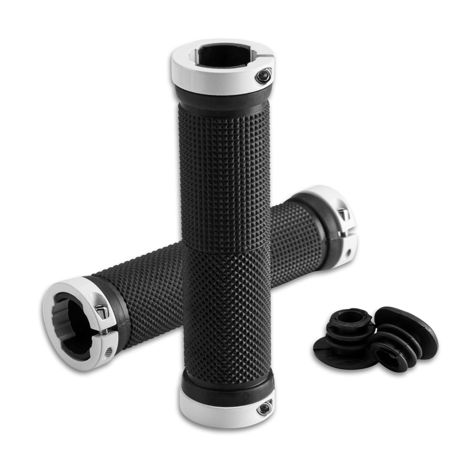 Fahrradgriffe 22mm mit Aluminium Lock-On System