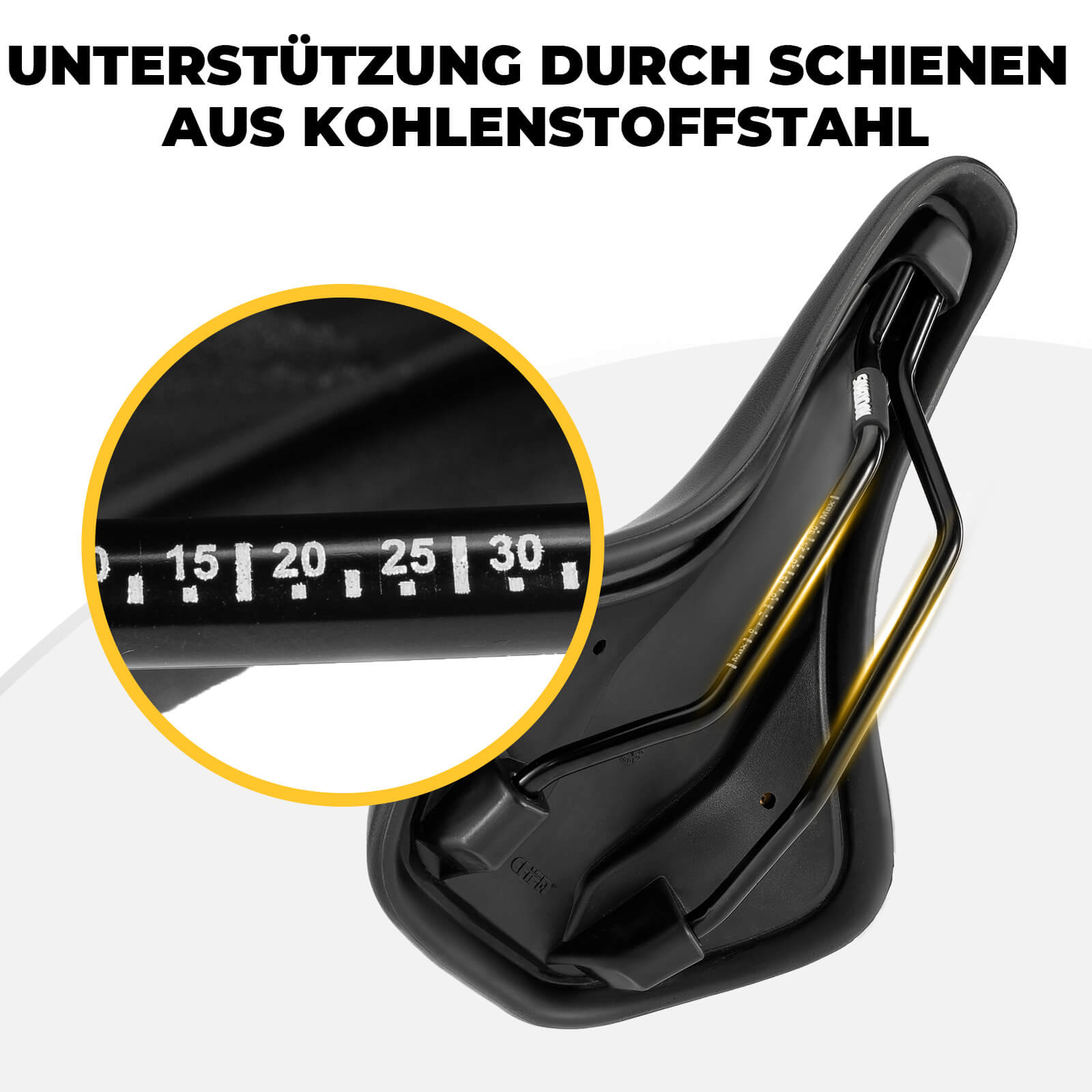 Fahrradsattel Ergonomisch, Komfortabel Atmungsaktiv