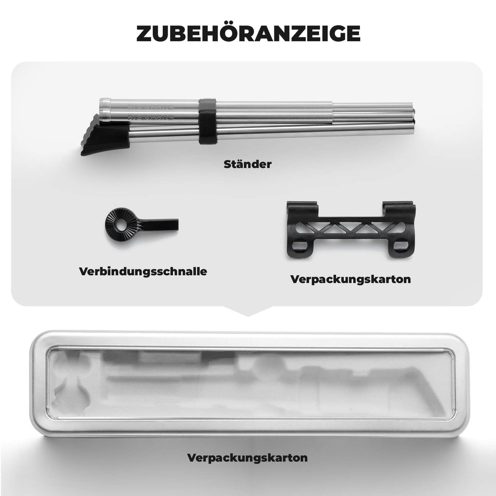 Fahrradständer Klappbar Seitenständer für 26–27,5 Zoll