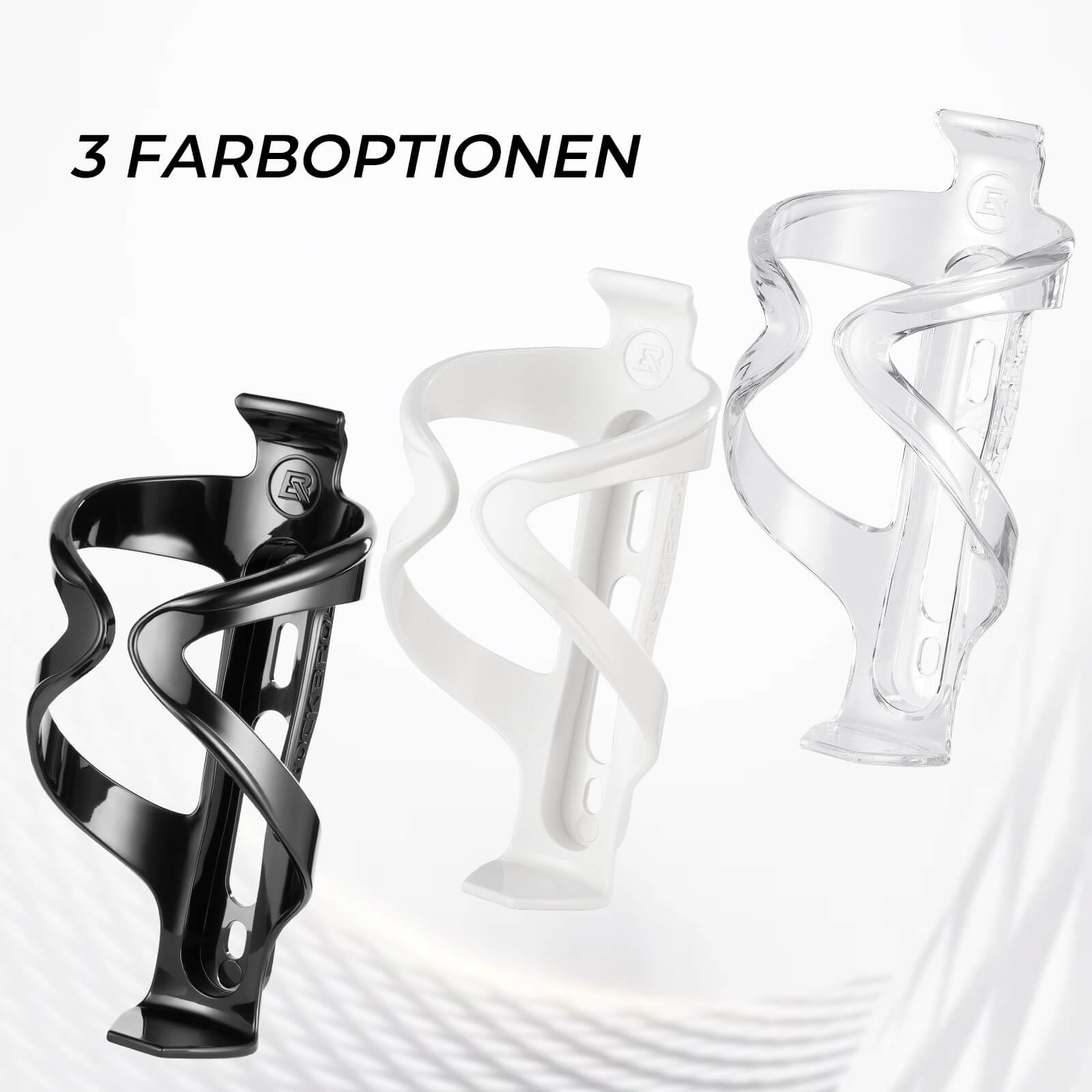 Flaschenhalter Fahrrad 2er-Pack Getränkehalter Fahrrad PC 34g