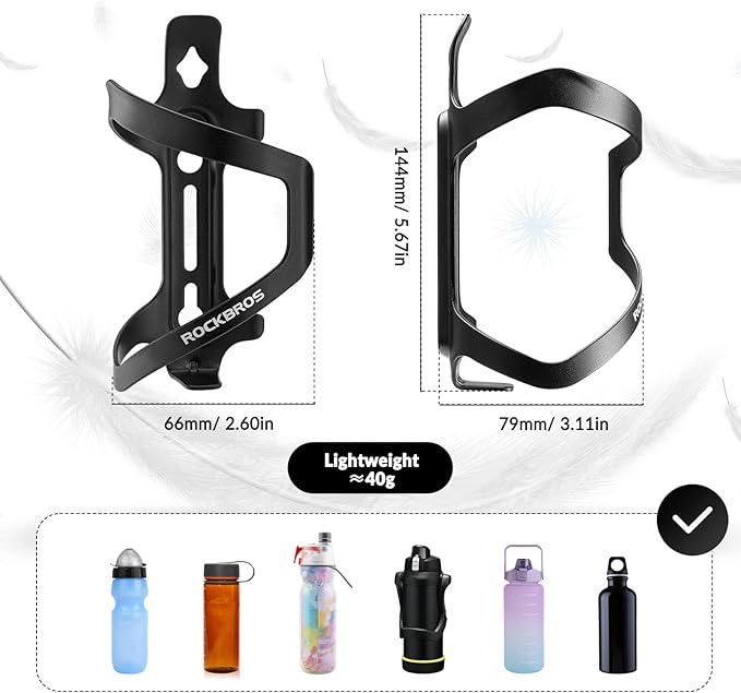 Flaschenhalter Fahrrad Getränkehalter Trinkflaschenhalter Aluminiumlegierung ca. 40g