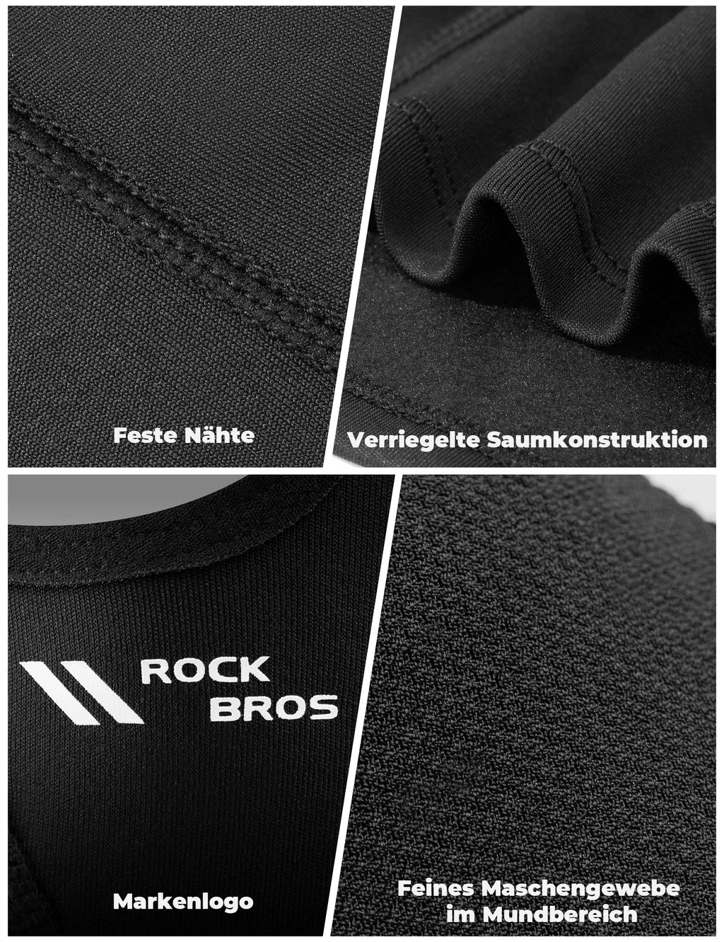 Fleece-Sturmhaube Winter Atmungsaktive Balaclava Skimaske