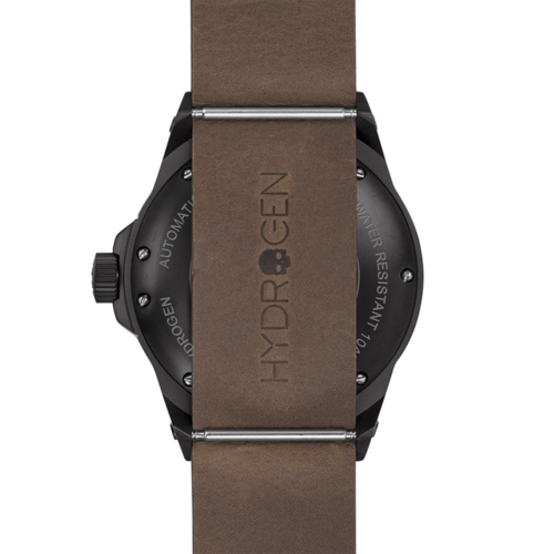 Vento Black Nato Leather