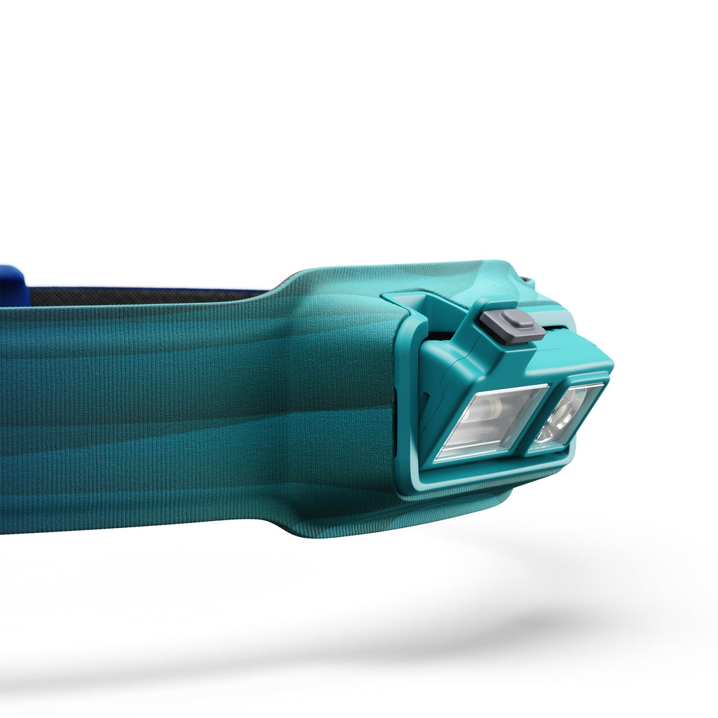 BioLite HeadLamp 425 (teal) - Revolutionäre Stirnlampe mit 425 Lumen, Li-Ion Akku und USB-C von BioLite