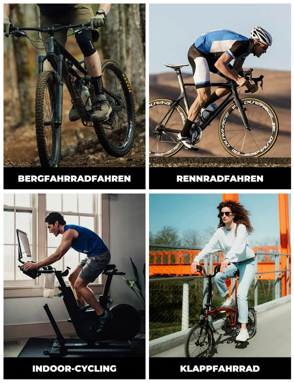 Herren Fahrradhose - 3D Ergonomischer Schnitt, 6H+