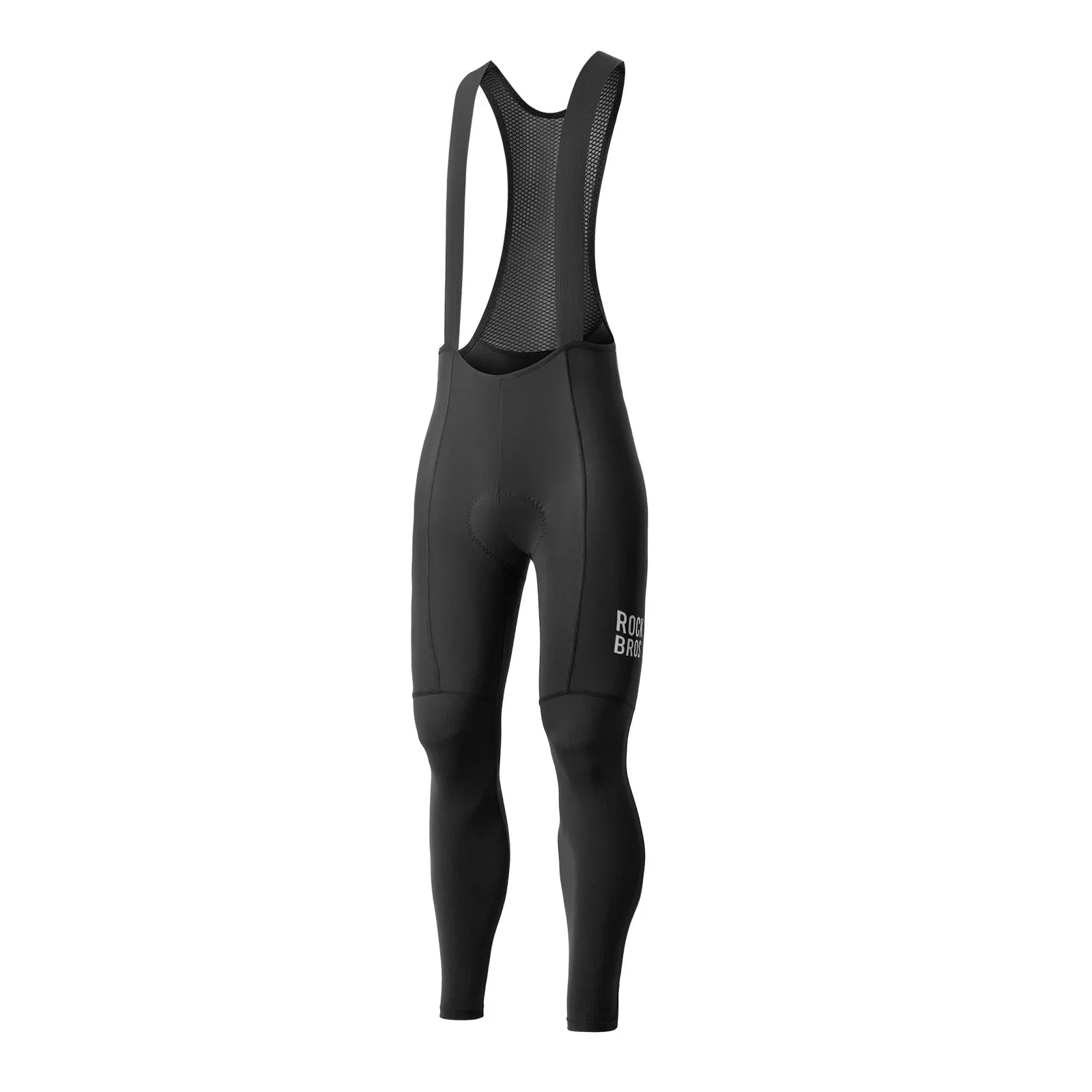 Herren Fahrradhose mit Träger - Hochdehnbar, Atmungsaktiv mit Reflexstreifen