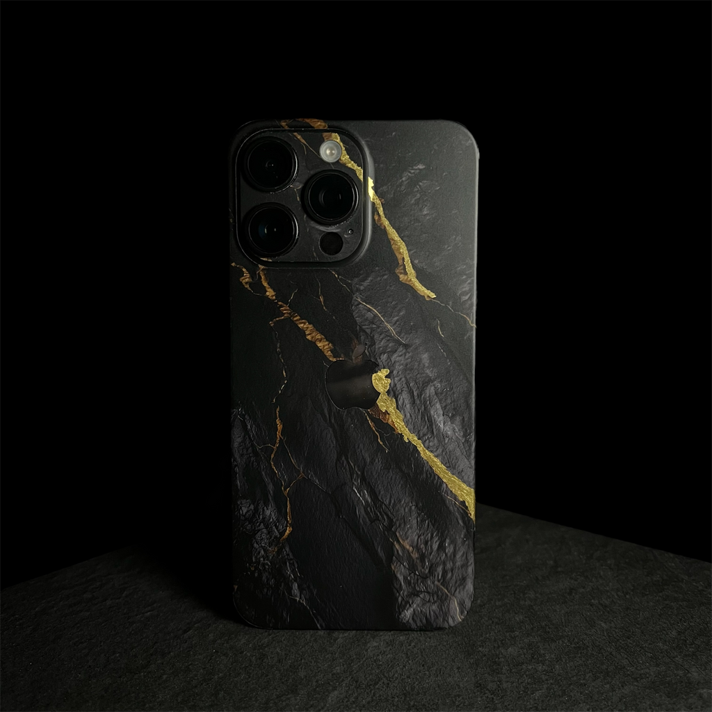 iPhone 16 Pro Max Skin mit 24K Gold Mine