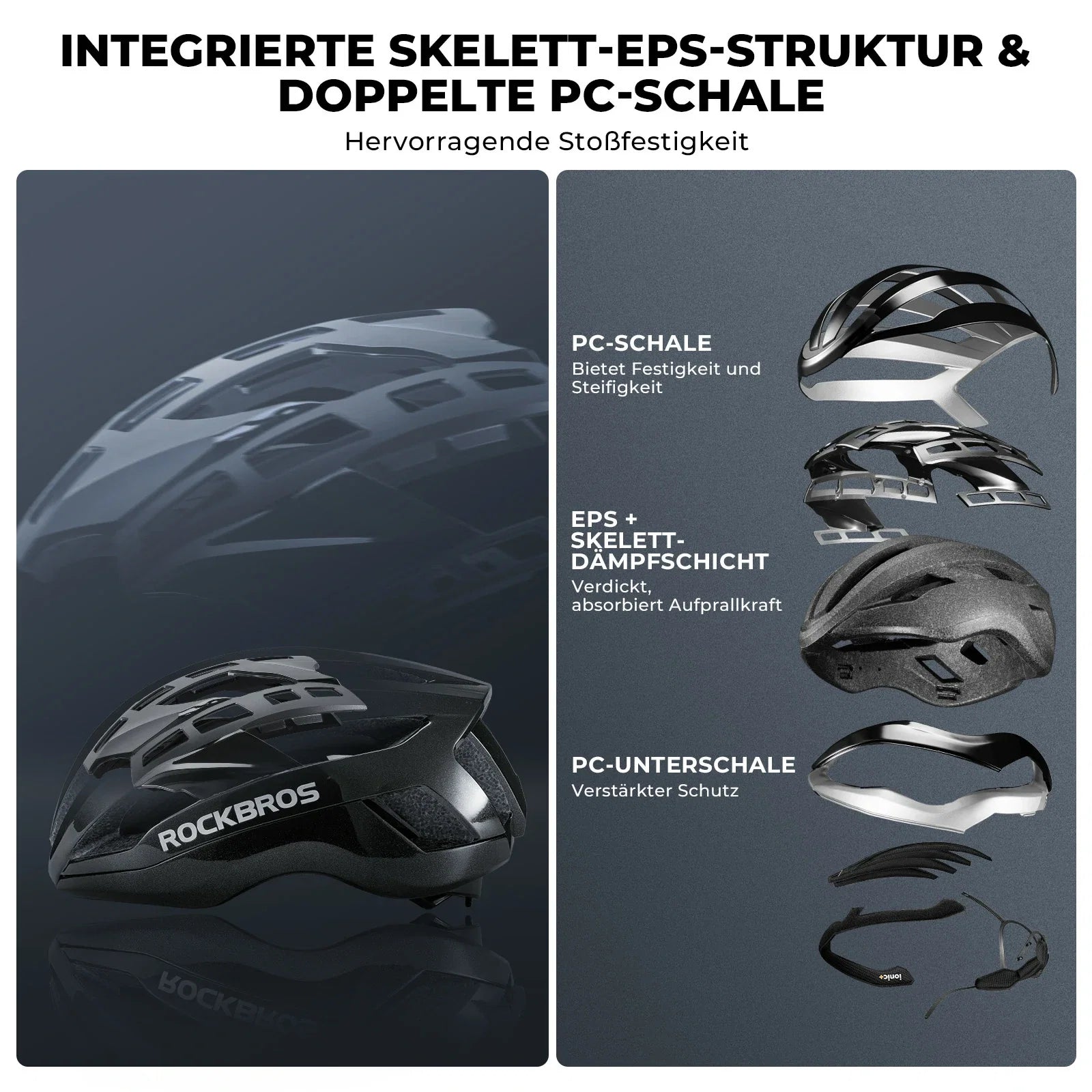 Leichter Fahrradhelm LK-79