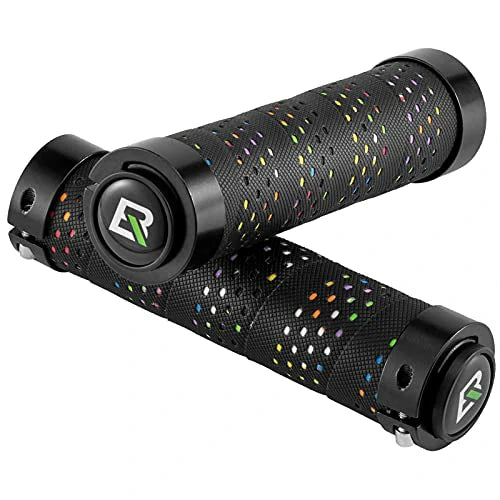 Lenkergriffe Anti-Rutsch Fahrradgriffe Lock-On Design Fahrrad Griffe