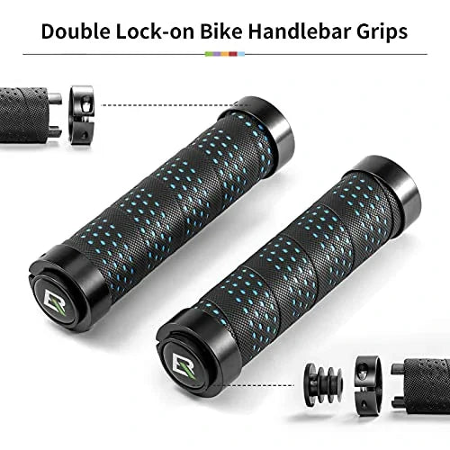 Lenkergriffe Anti-Rutsch Fahrradgriffe Lock-On Design Fahrrad Griffe