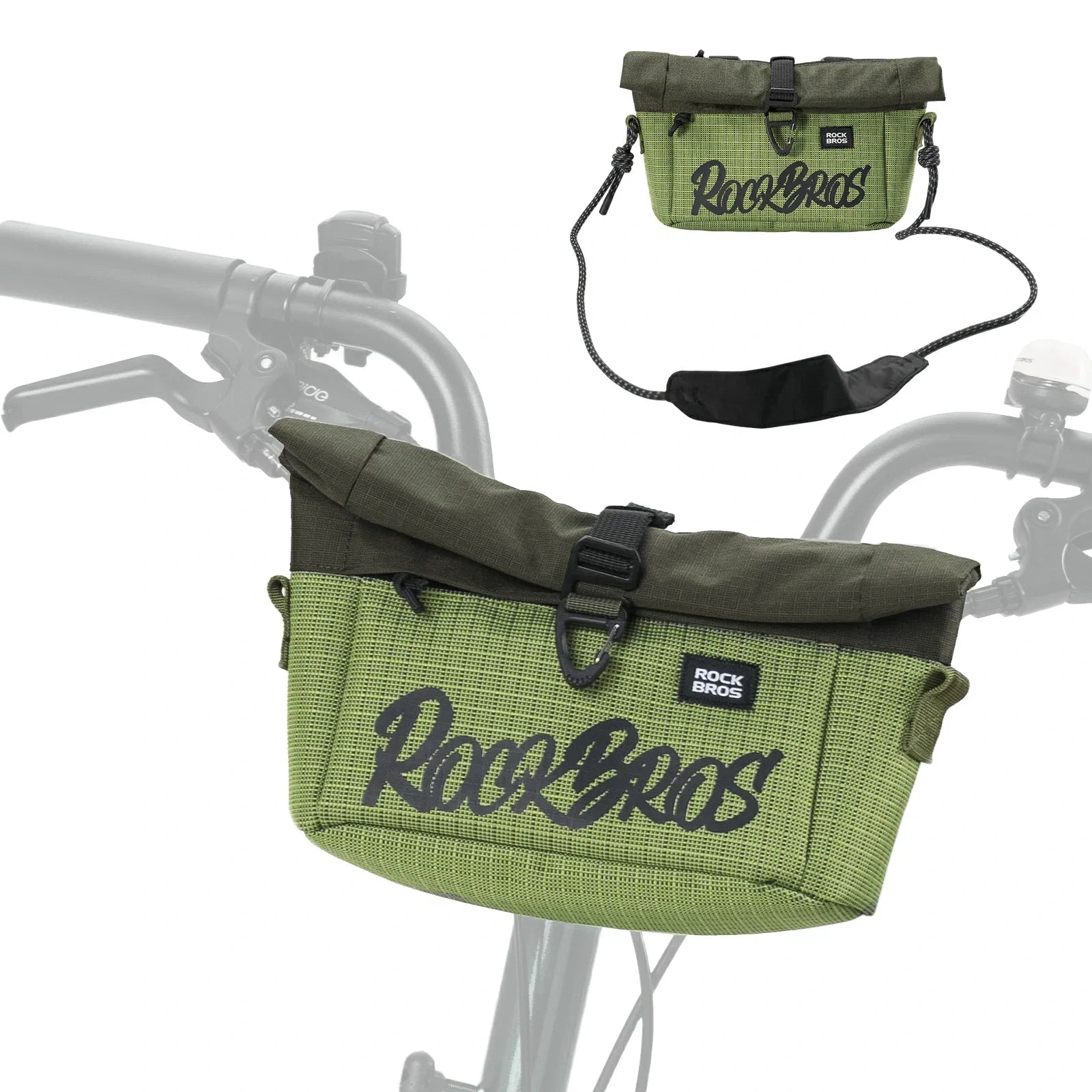 Lenkertasche für Flatrad und Brompton 1,8-2,7 L
