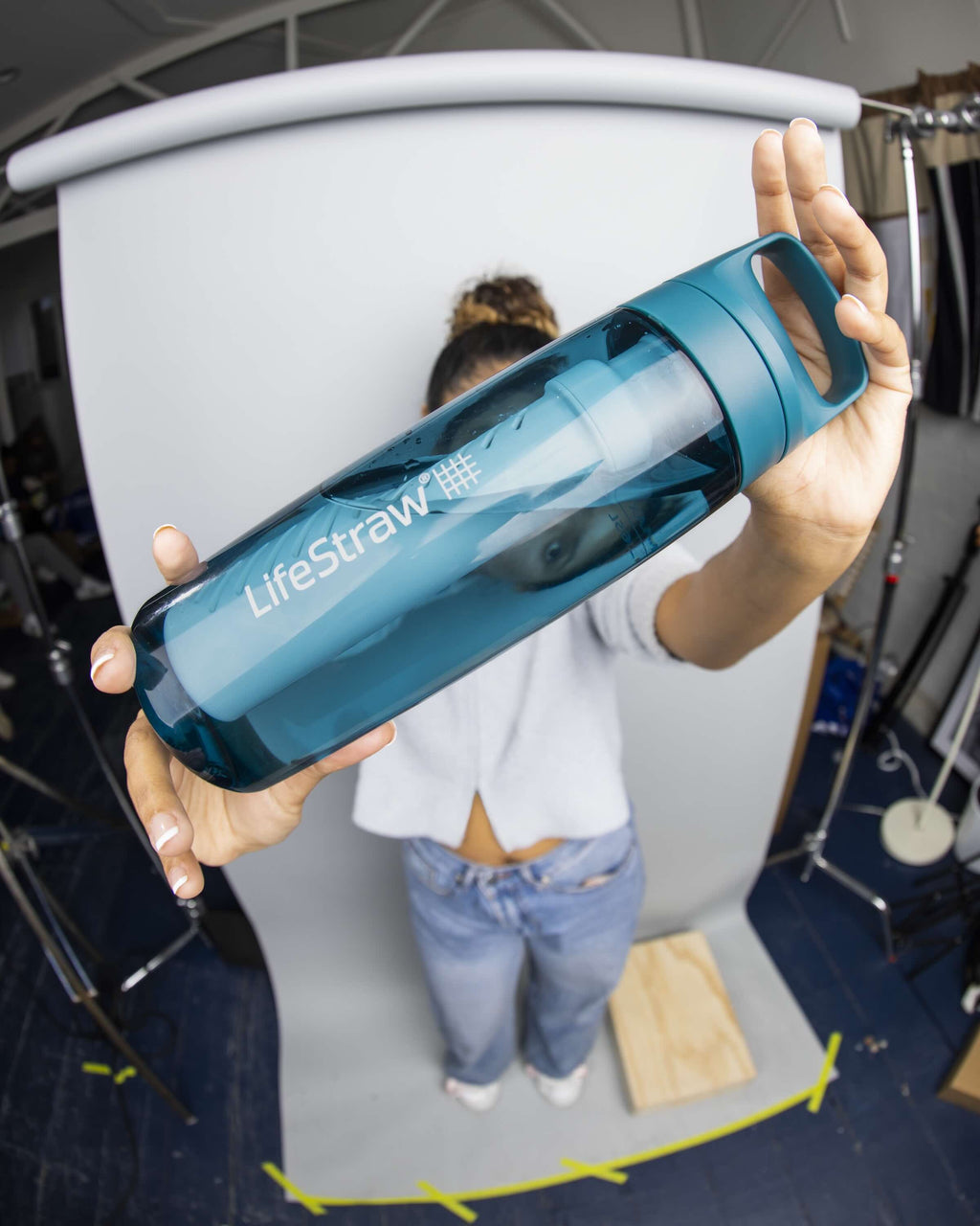 LifeStraw Go 650ml (aegean sea) - Trinkflasche mit Mikrobakteriellen Filter