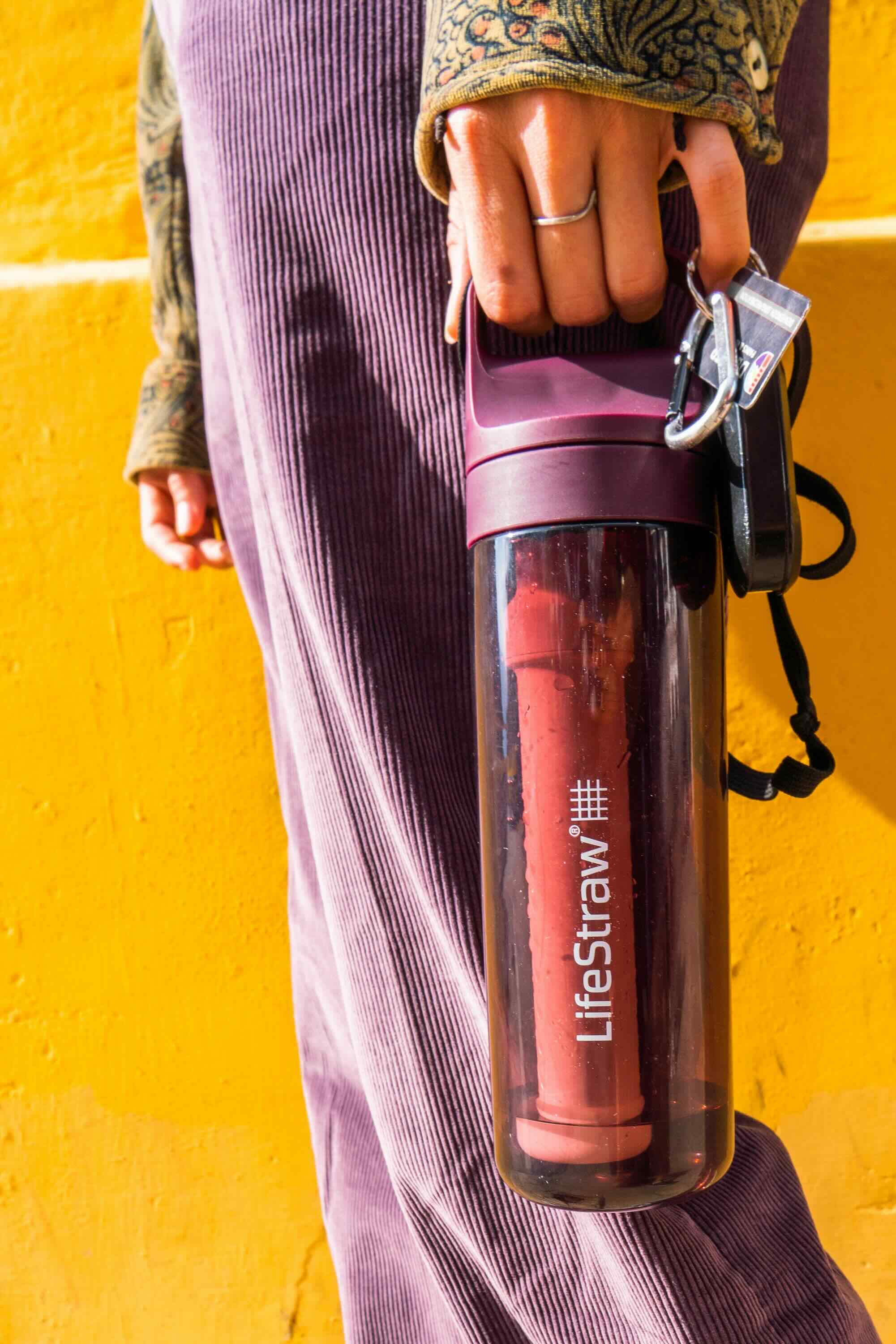 LifeStraw Go 650ml (aegean sea) - Trinkflasche mit Mikrobakteriellen Filter