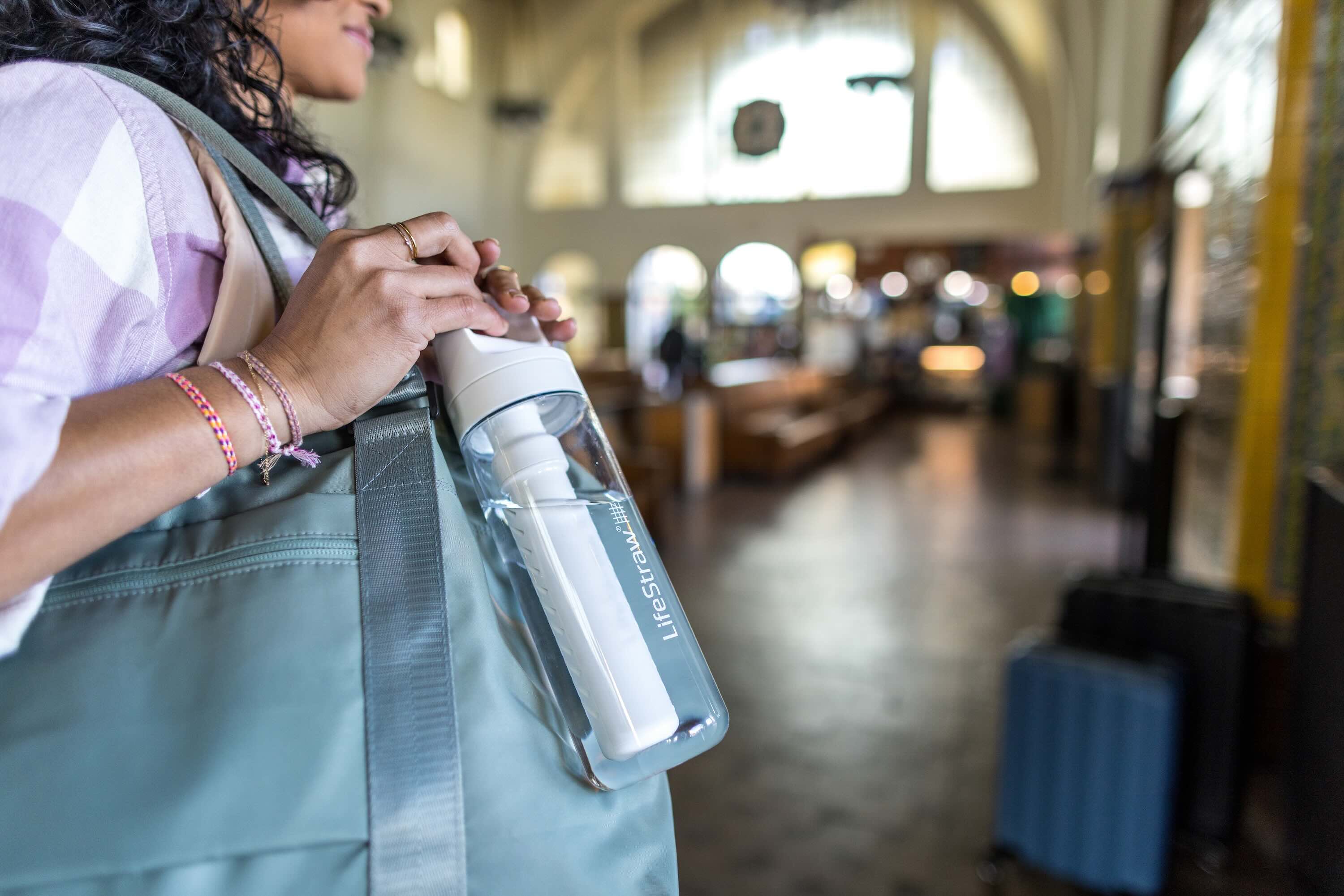 LifeStraw Go 650ml (aegean sea) - Trinkflasche mit Mikrobakteriellen Filter