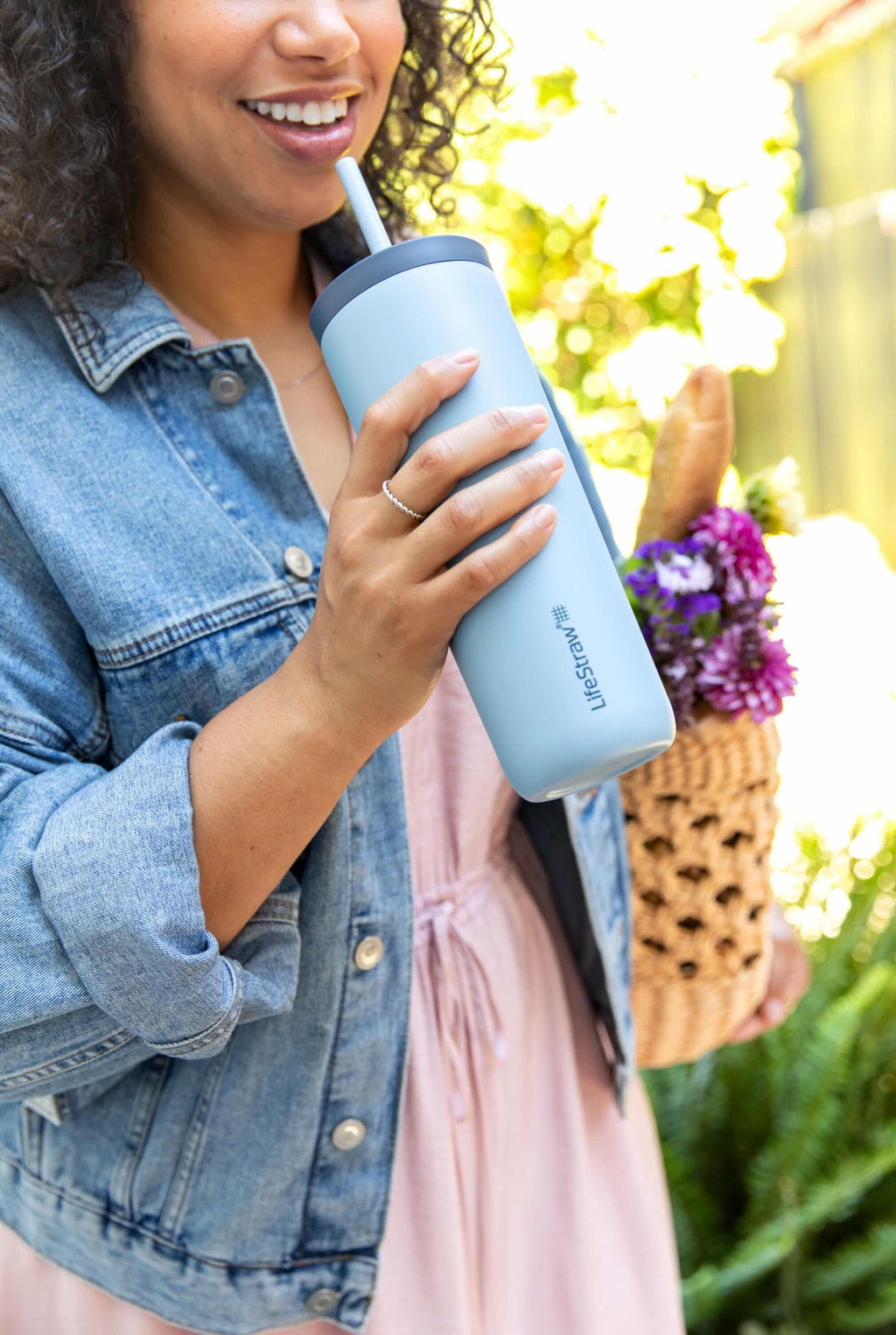 LifeStraw Go Steel Tumbler 500ml (icelandic blue)
