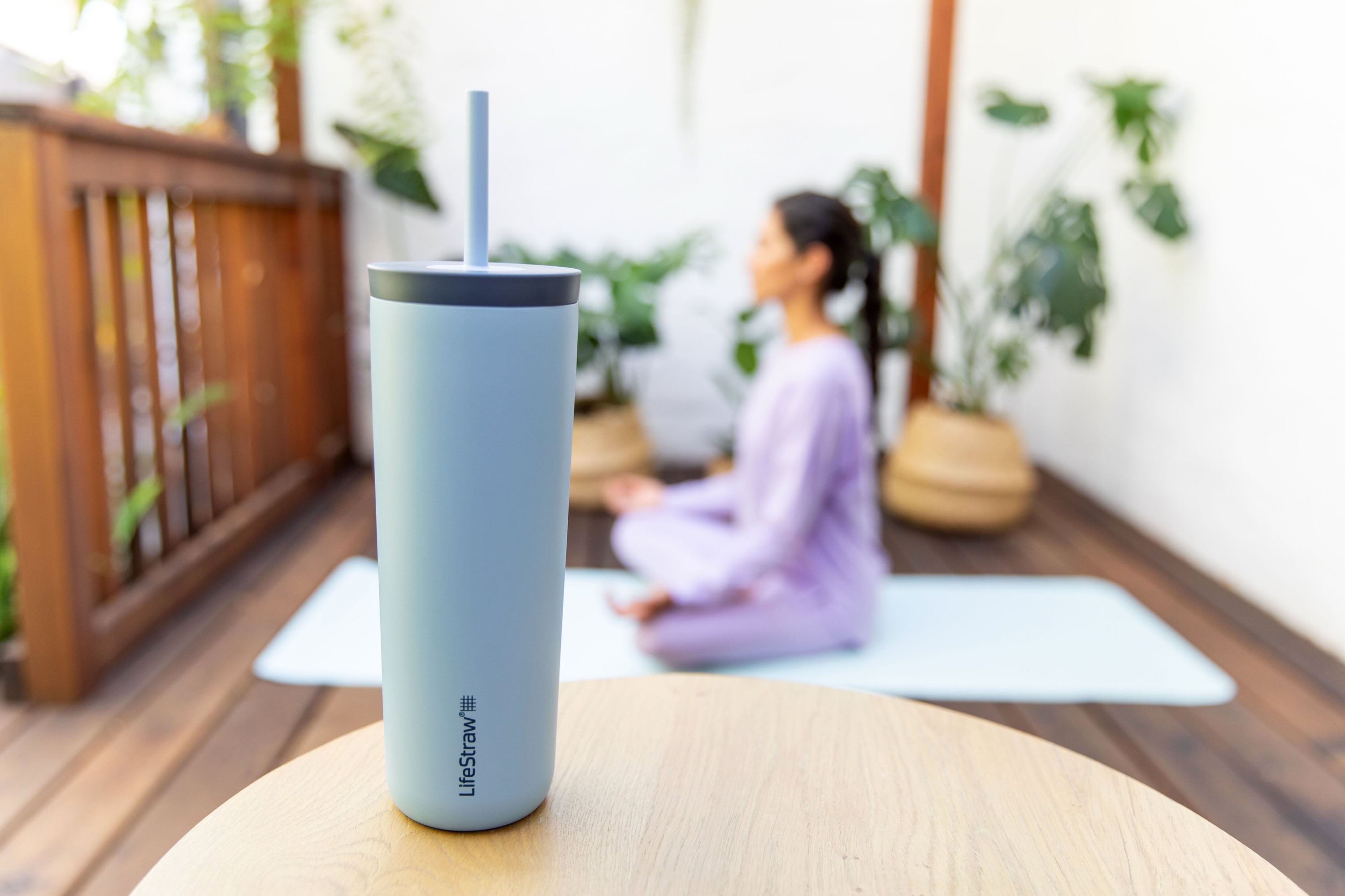 LifeStraw Go Steel Tumbler 500ml (icelandic blue)