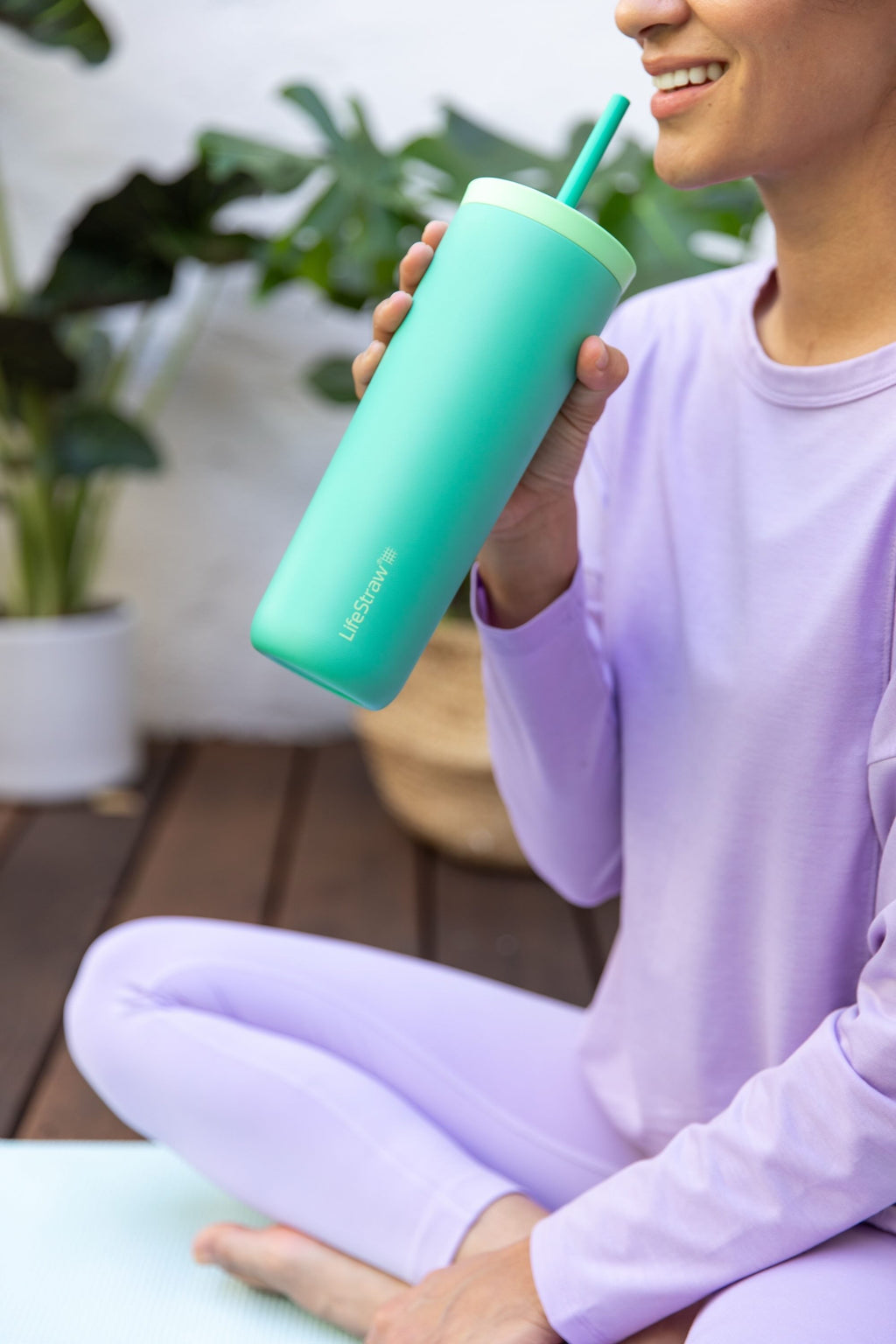 LifeStraw Go Steel Tumbler 500ml (icelandic blue)
