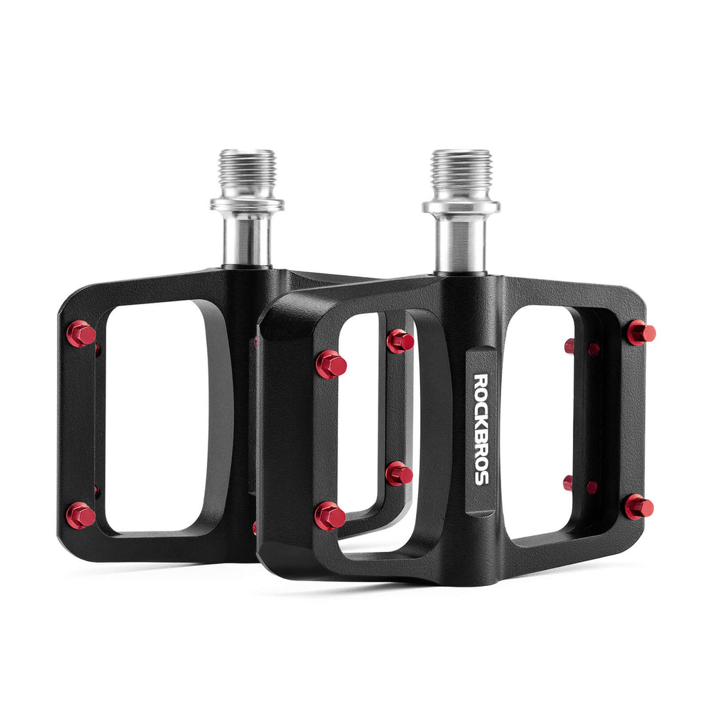 MTB & Rennrad Pedale – 171 g/Paar, Ultraleicht Magnesium-Flachpedale