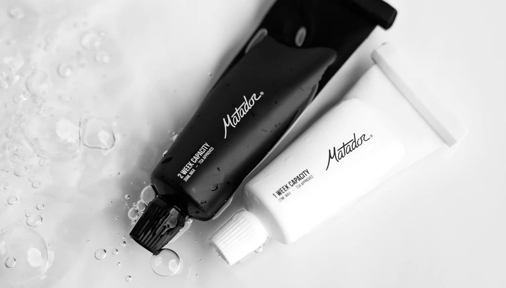 Matador wiederbefüllbare / nachfüllbare Zahnpastatuben (2 Stück)