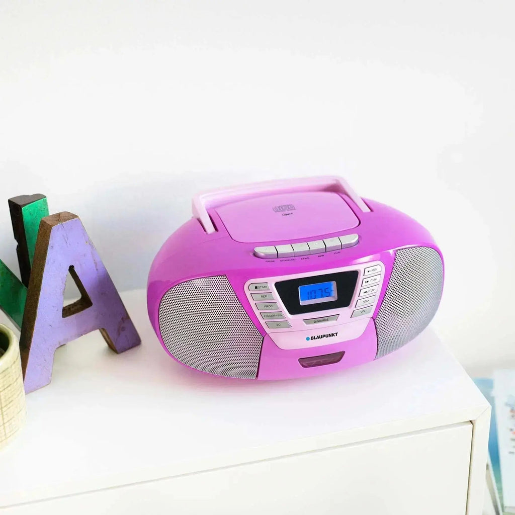 BOOMBOX MIT CD PLAYER FÜR KINDER | B 120 Violett |