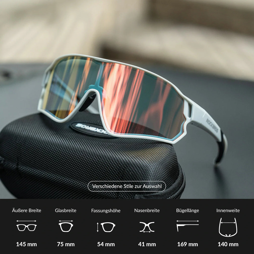 Dynamische Radbrille mit UV400-Sonnenfilter
