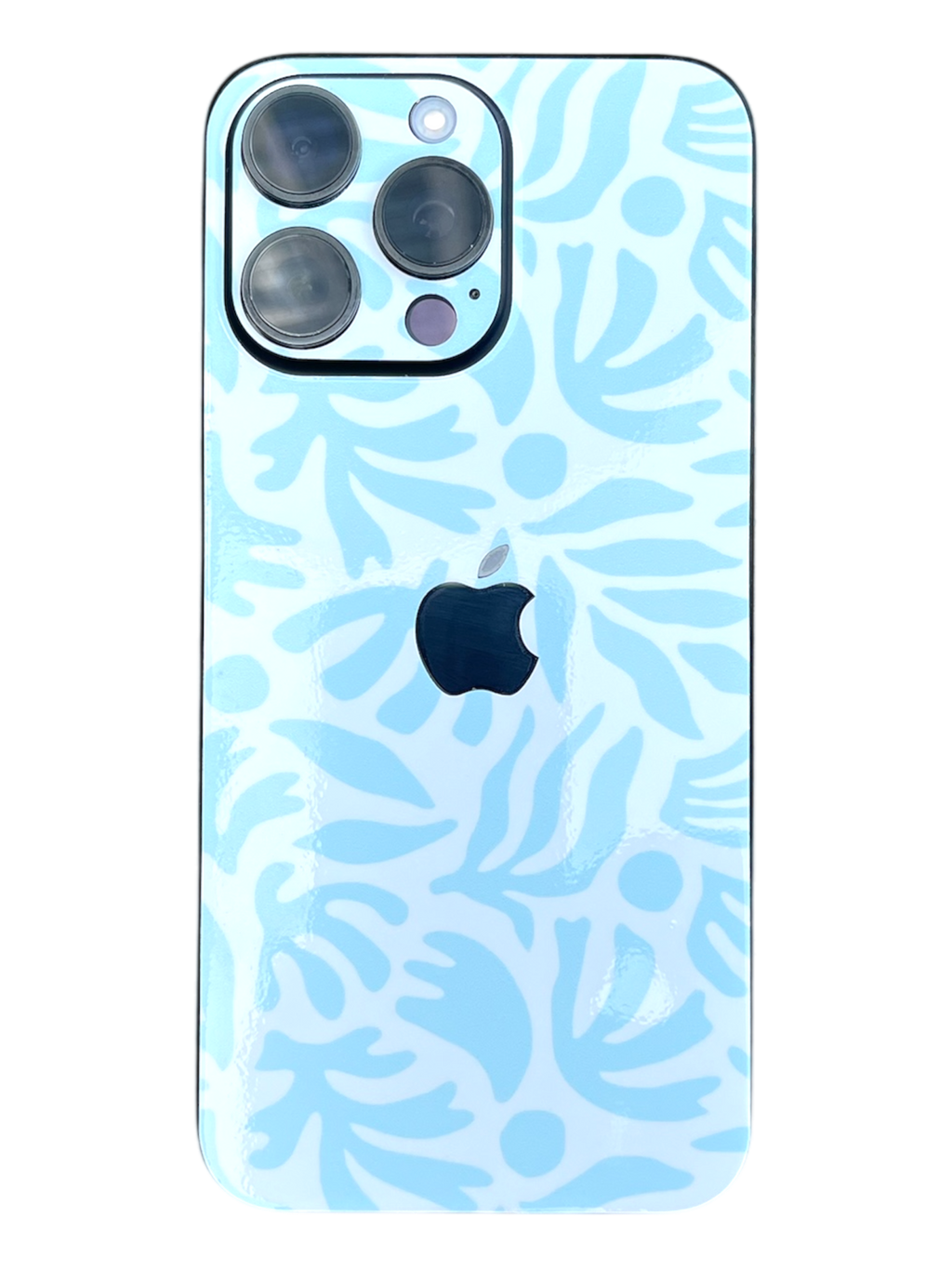 iPhone 16 Pro Max Skin Koralle Blau