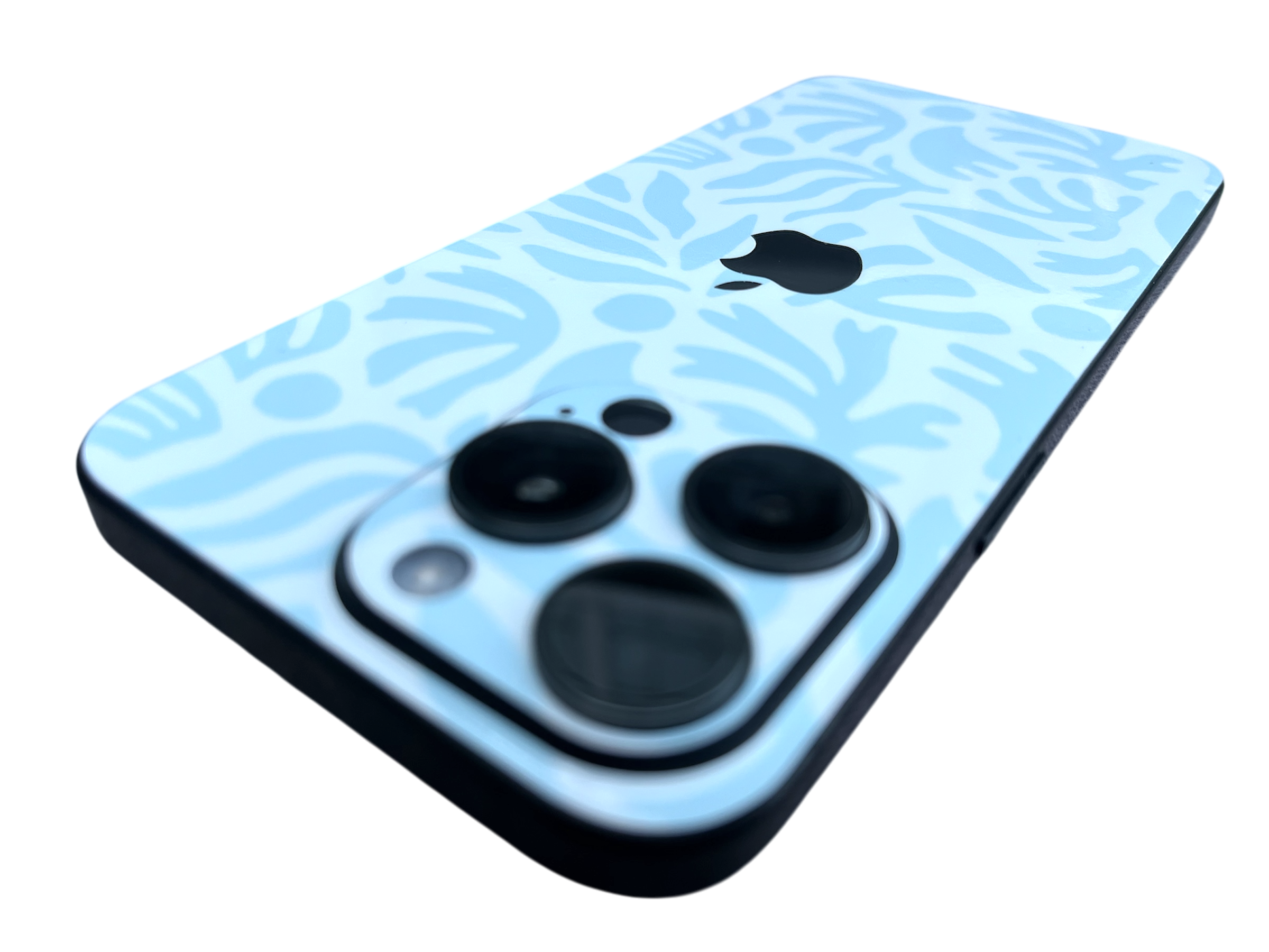 iPhone 16 Pro Max Skin Koralle Blau