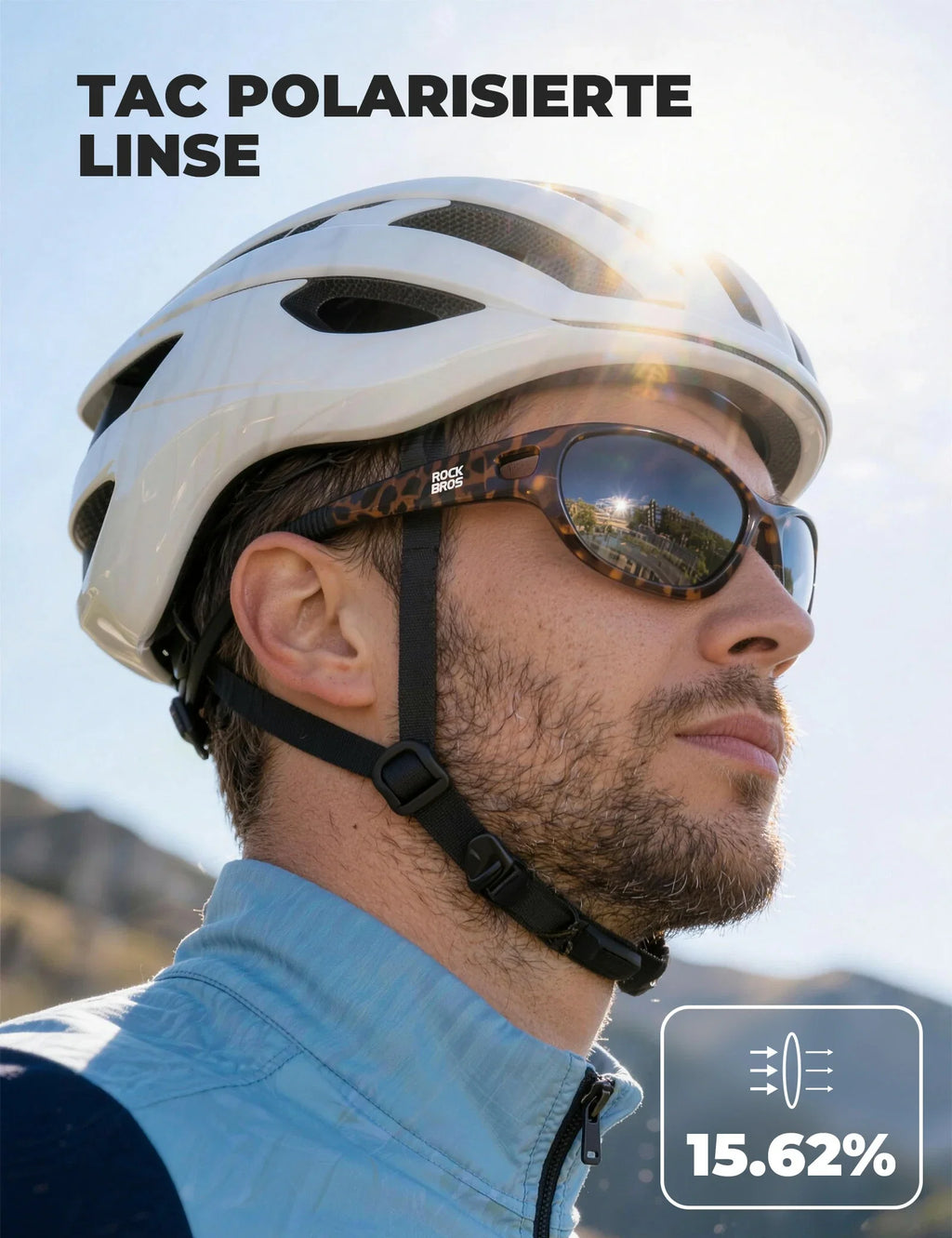 Polarisierte Sportsonnenbrille SP394 Ultralight & UV400