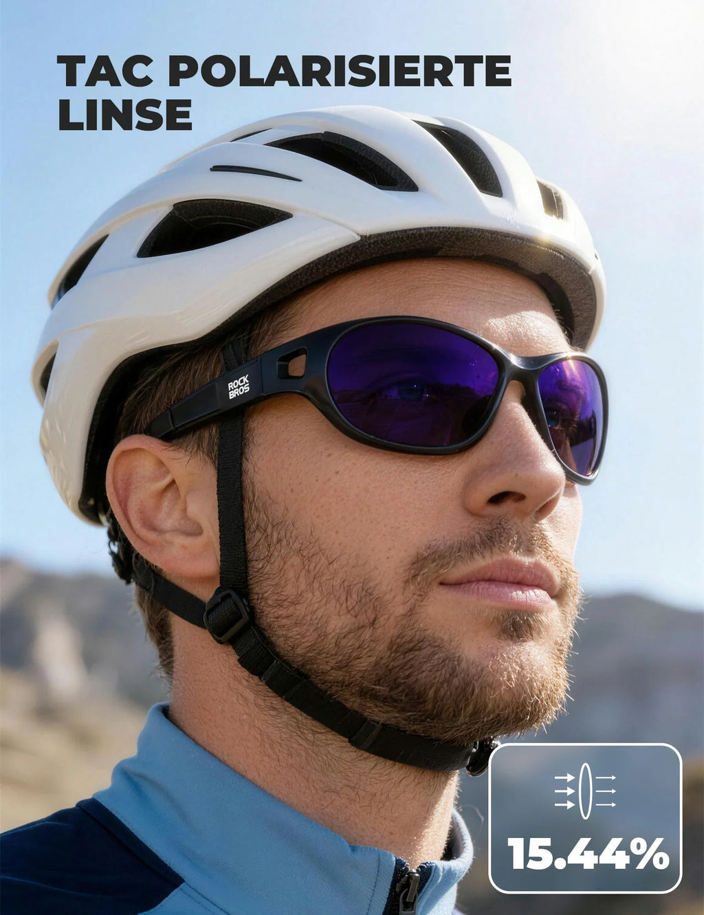 Polarisierte Sportsonnenbrille SP394 Ultralight & UV400