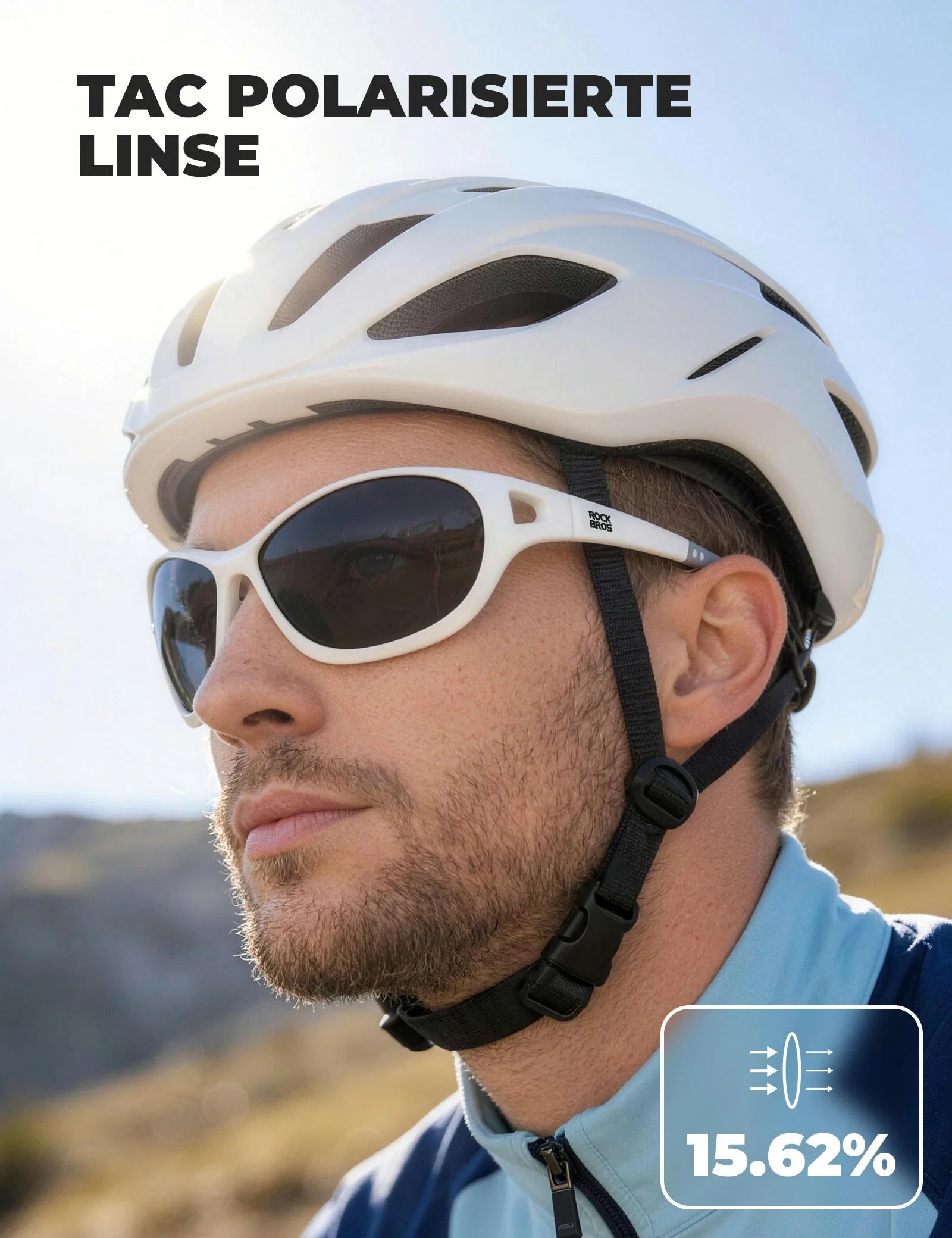 Polarisierte Sportsonnenbrille SP394 Ultralight & UV400