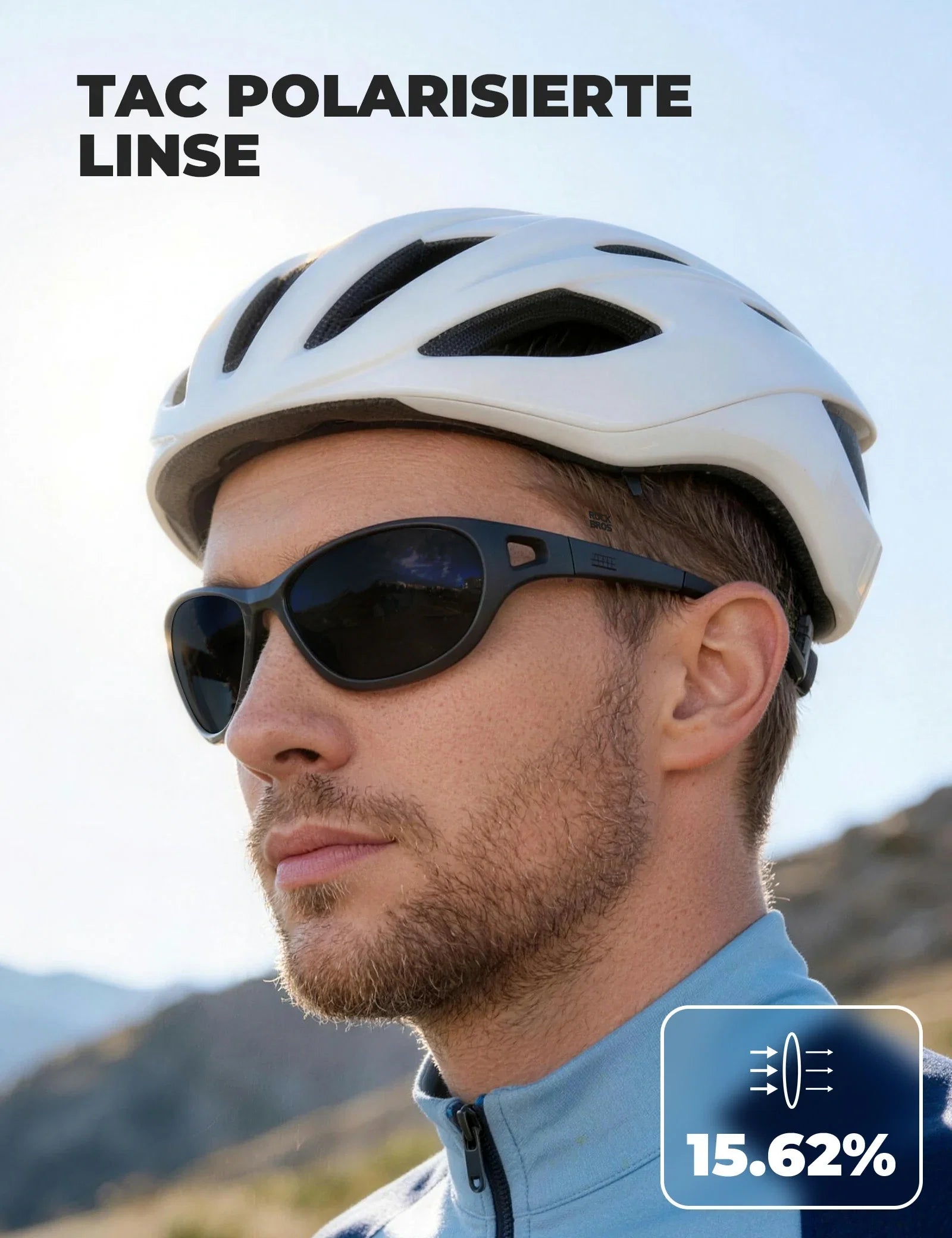 Polarisierte Sportsonnenbrille SP394 Ultralight & UV400