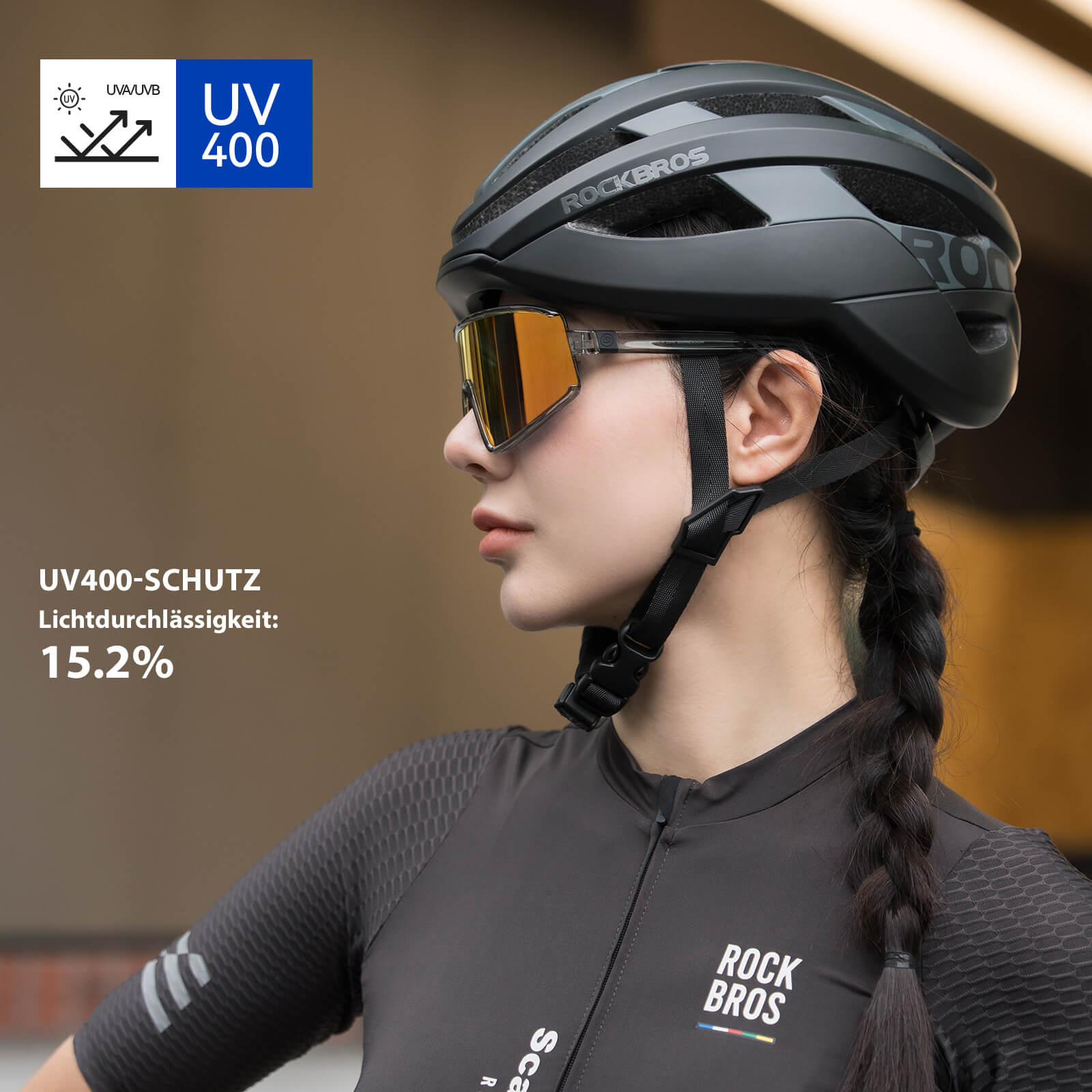 Polarisierte Ultraleichte Fahrradbrille in 4 Farben