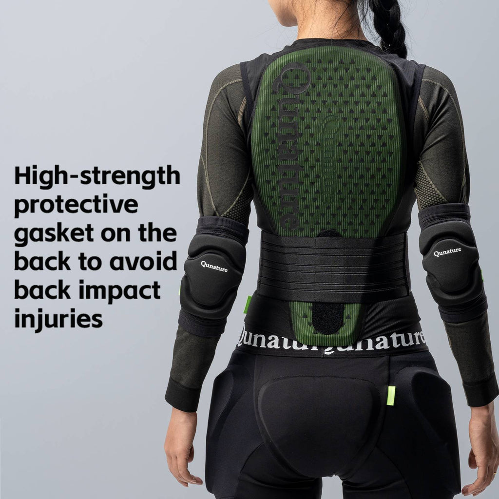 Qunature Live Shield – EAS Rückenprotektor verstellbare Jacke