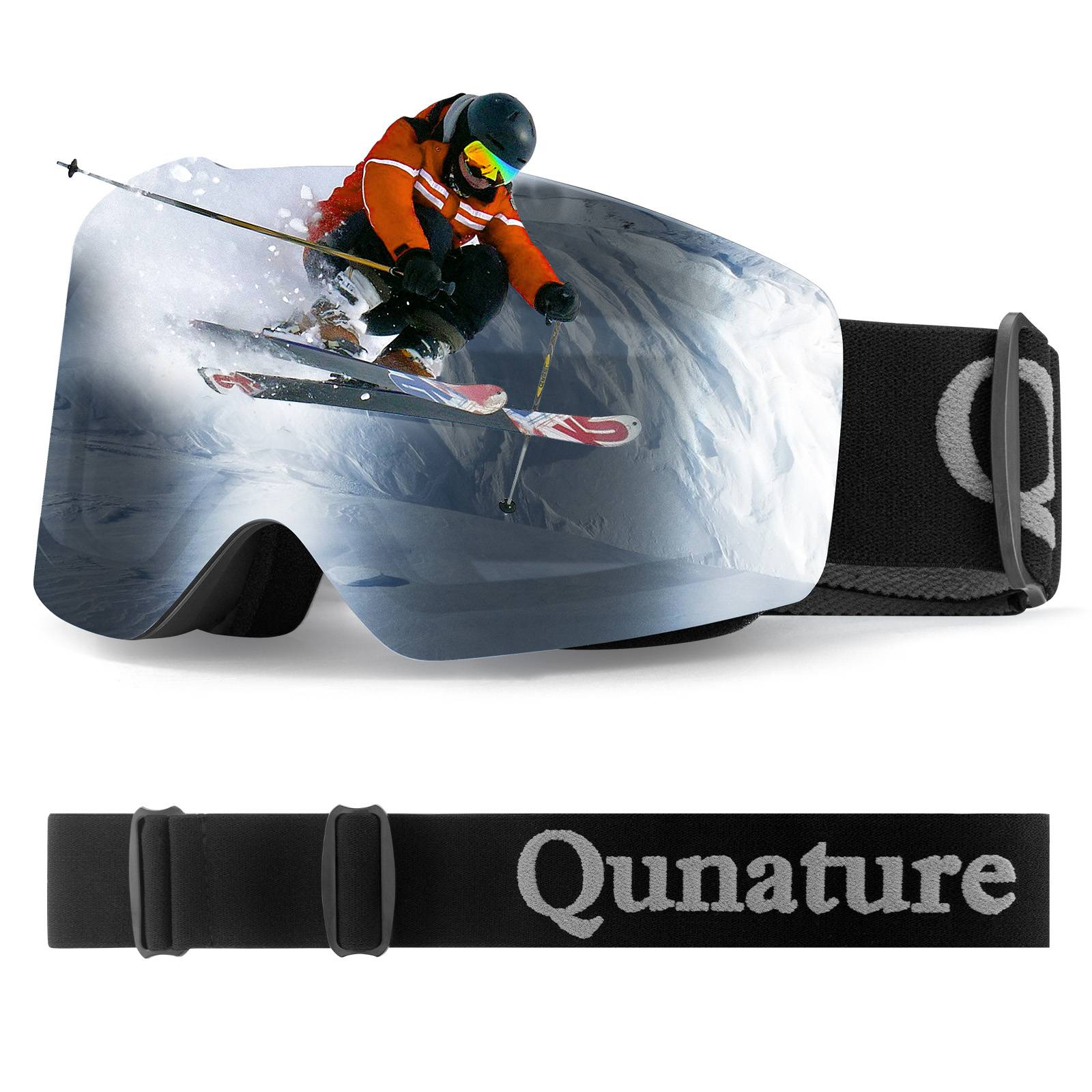 Qunature UV400 Antifog Skibrille
