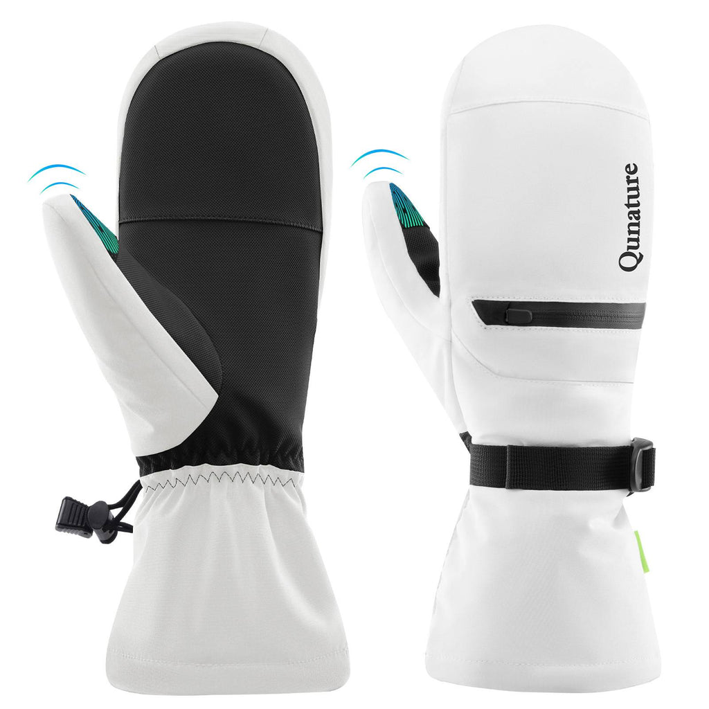 Qunature Wasserdichte Skihandschuhe XS-XL