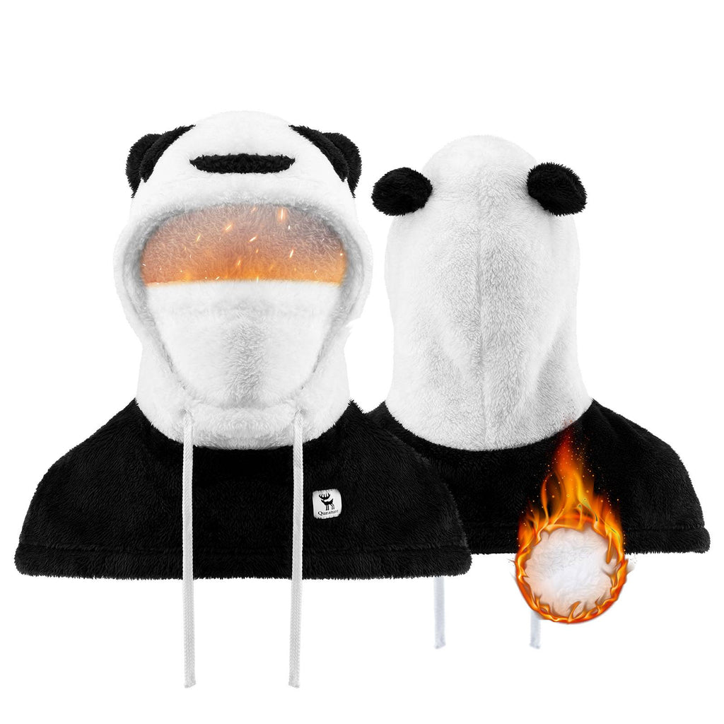 Qunature Winddichte Panda-Mütze für Kinder & Jugendliche