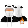 Qunature Winddichte Panda-Mütze für Kinder & Jugendliche
