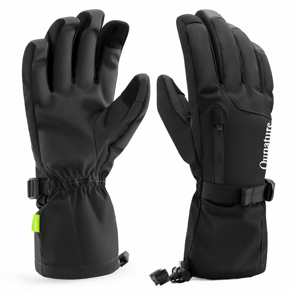 Qunature Winddichte Winterhandschuhe Ski/Fahrrad