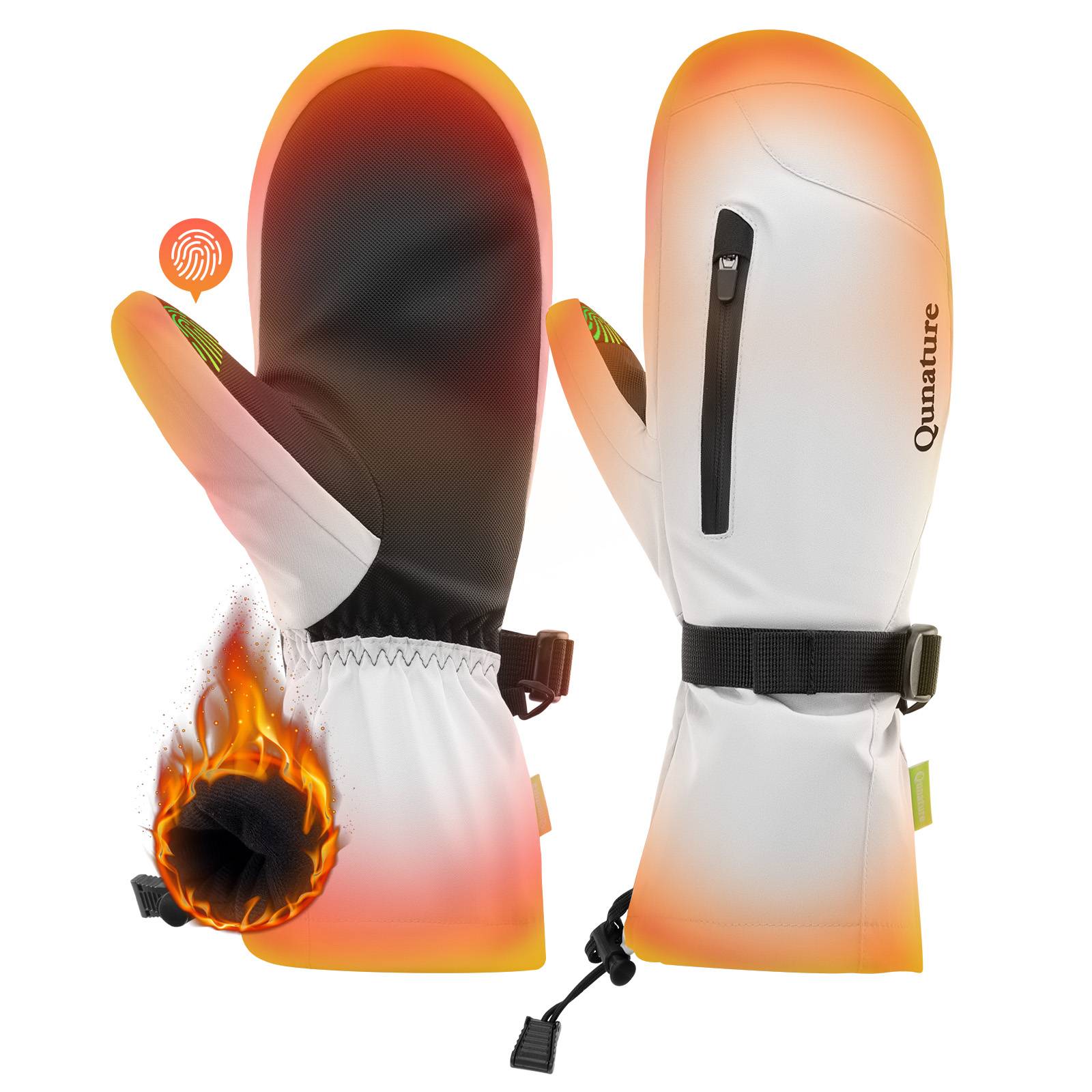 Qunature Winter Skihandschuhe für Herren & Damen