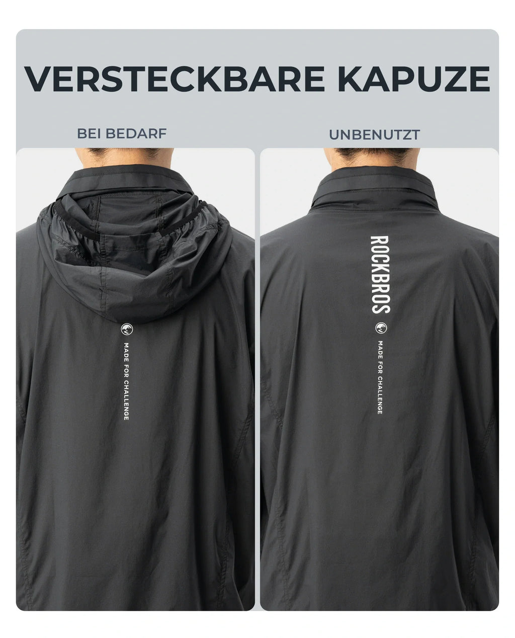 ROAD TO SKY Fahrradjacke Winddicht Atmungsaktiv für MTB & Rennrad