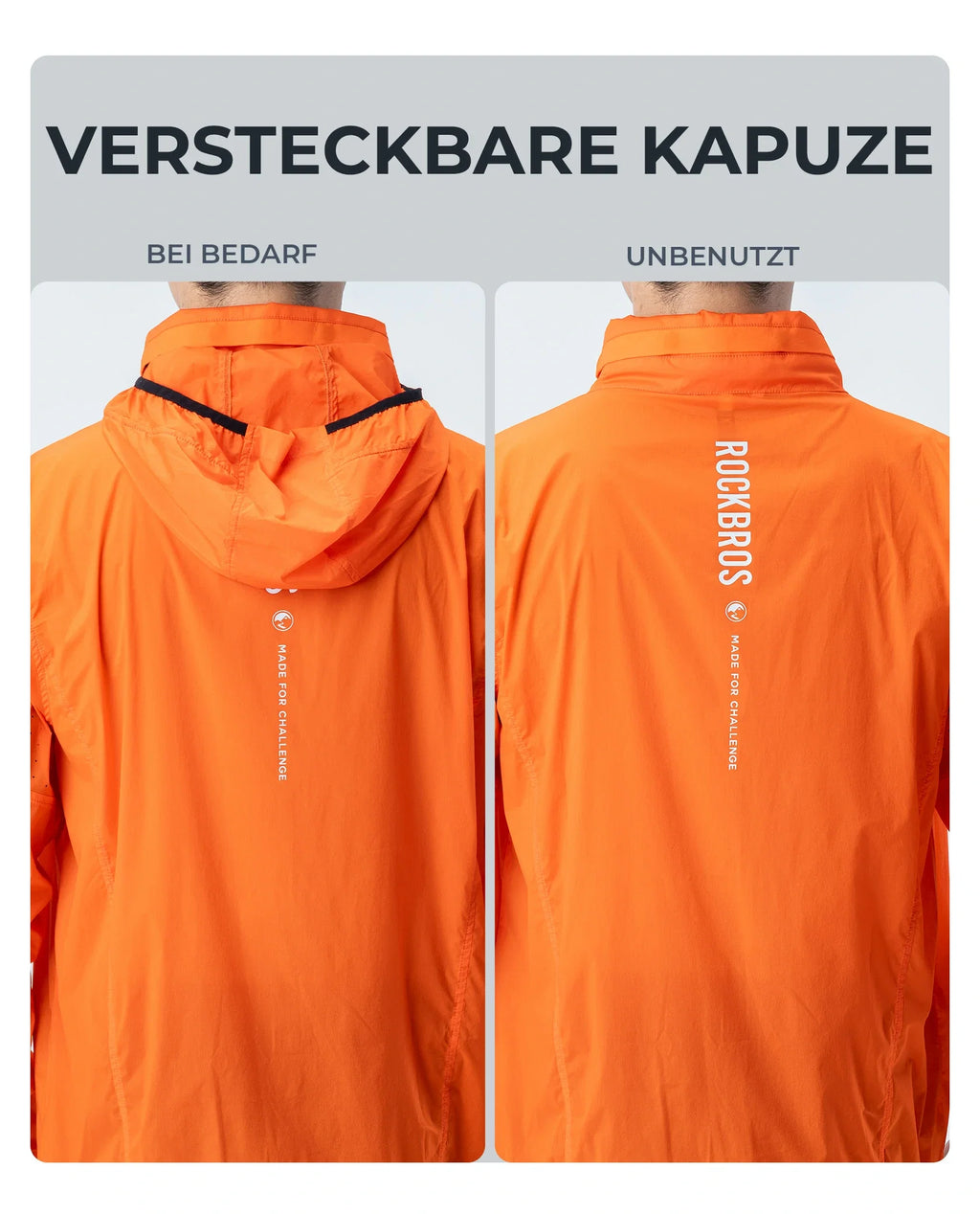 ROAD TO SKY Fahrradjacke Winddicht Atmungsaktiv für MTB & Rennrad