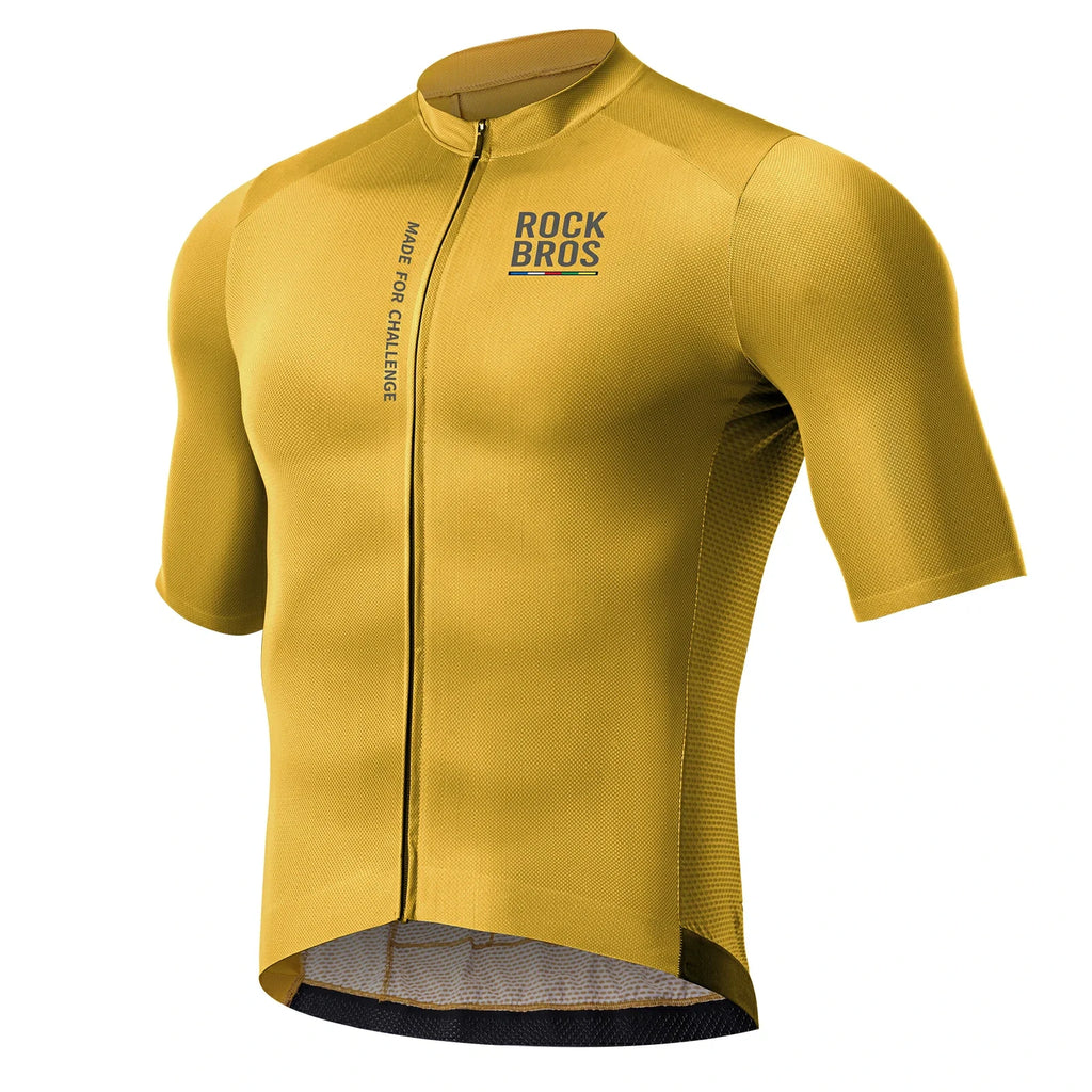 ROAD TO SKY Herren Kurzarm-Radtrikot Jersey für MTB & Rennrad
